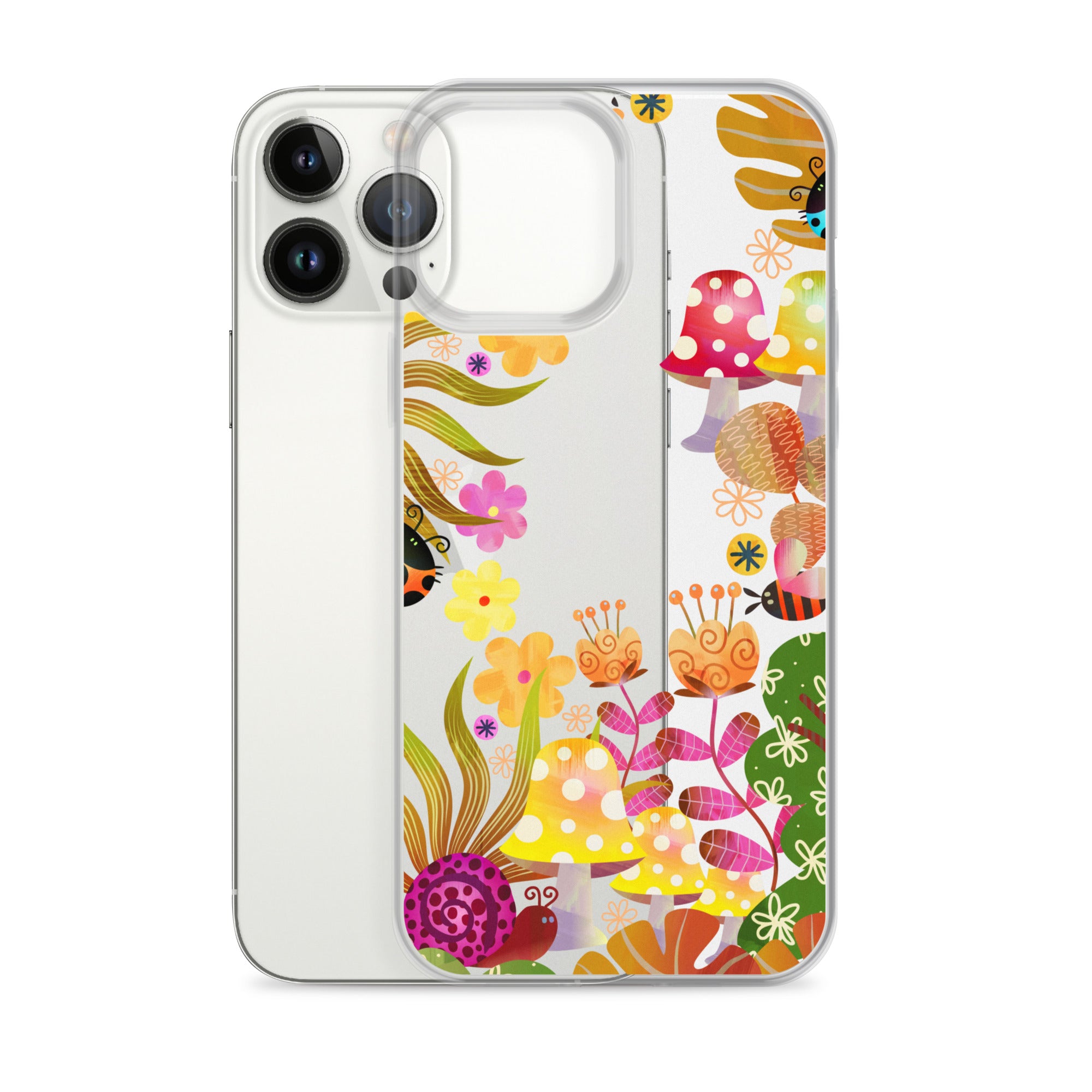 Clear Case for iPhone®- Enchanted Forest Design I