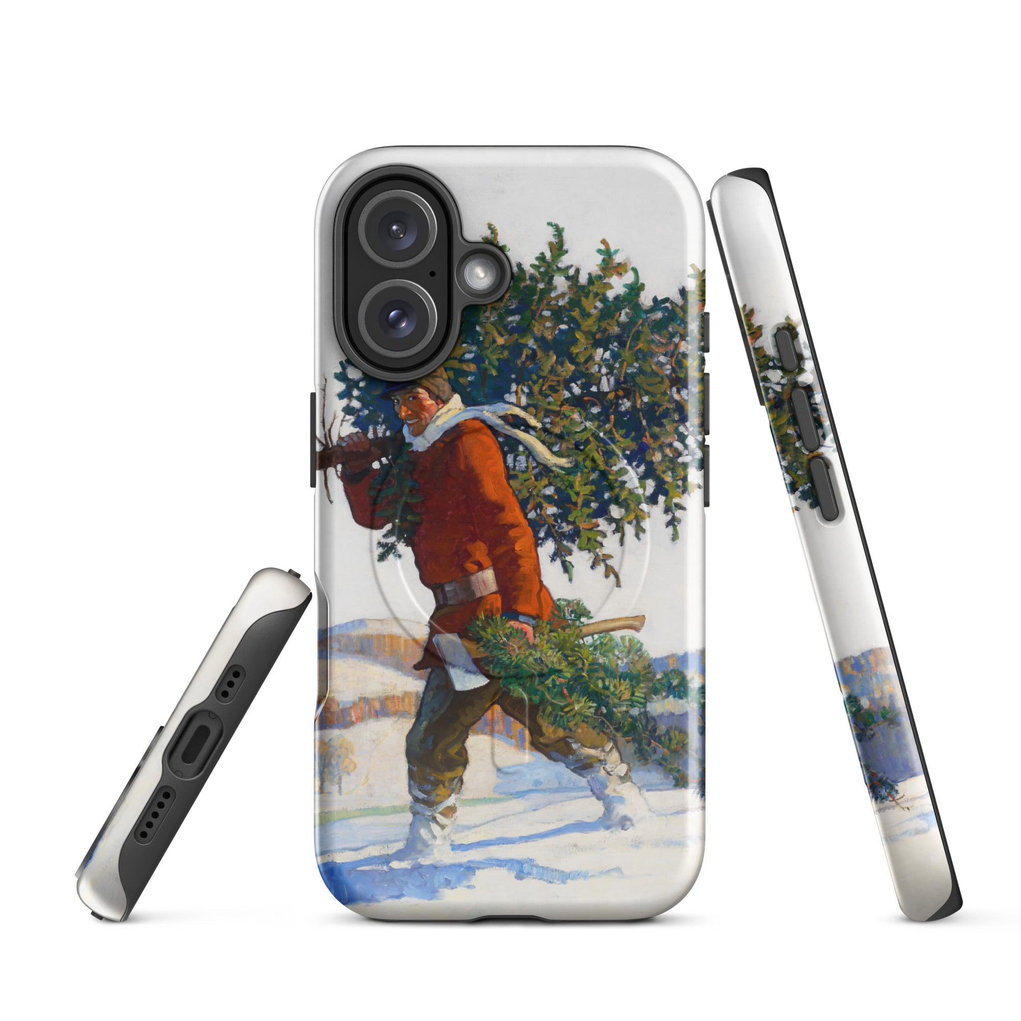 MagSafe® Tough case for iPhone®-Christmas Tree