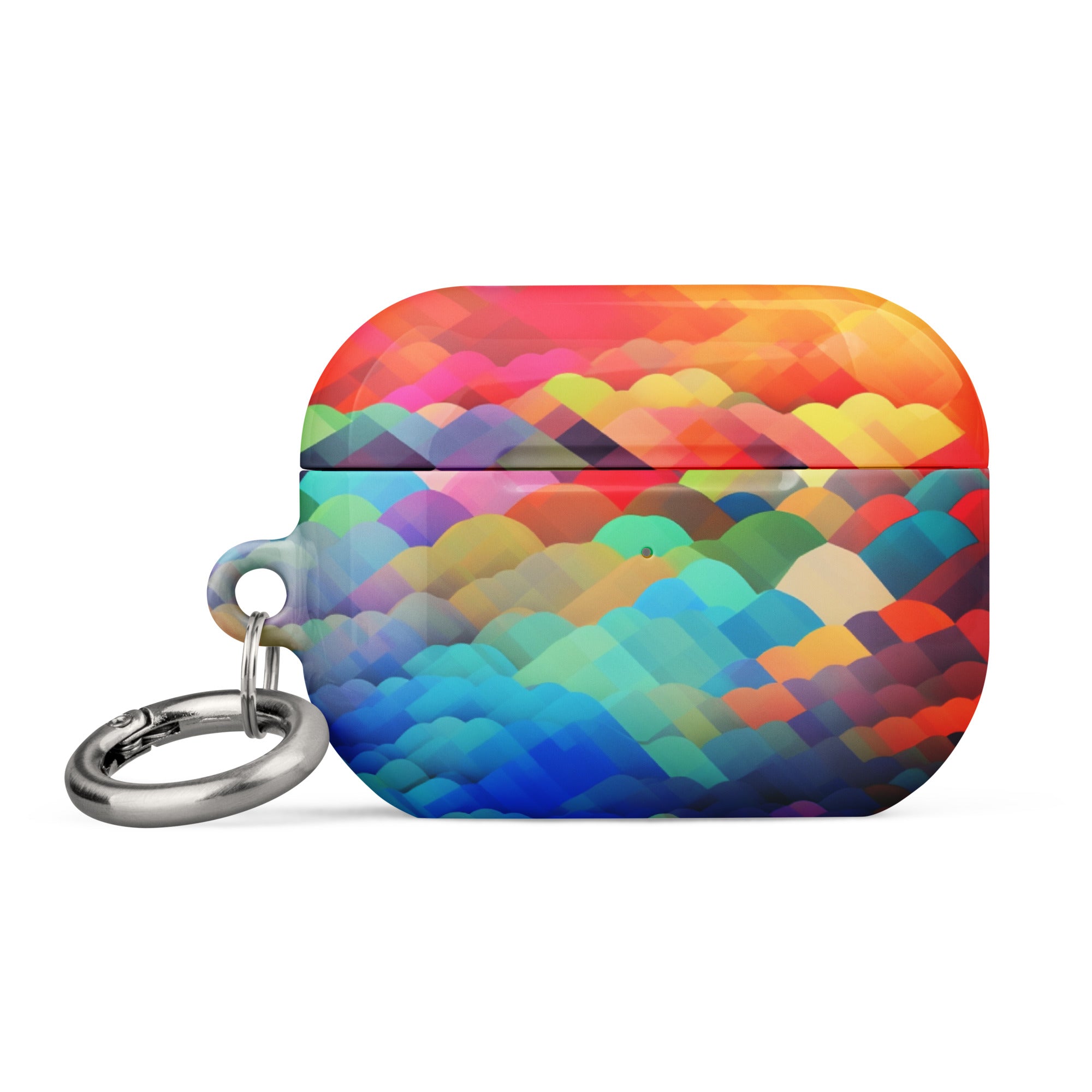 Case for AirPods®- Rainbow Clouds Pattern II