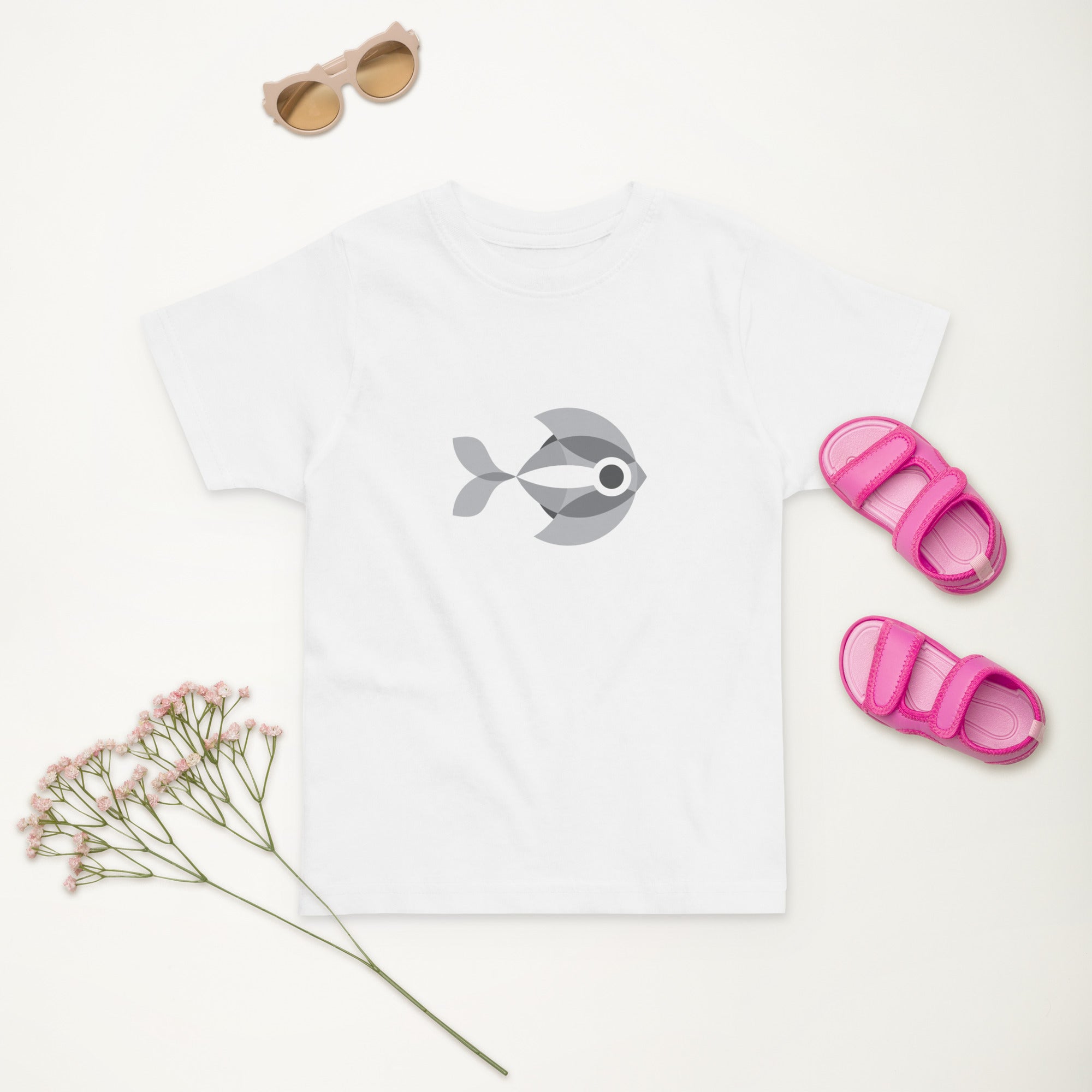 Toddler jersey t-shirt-Fish III