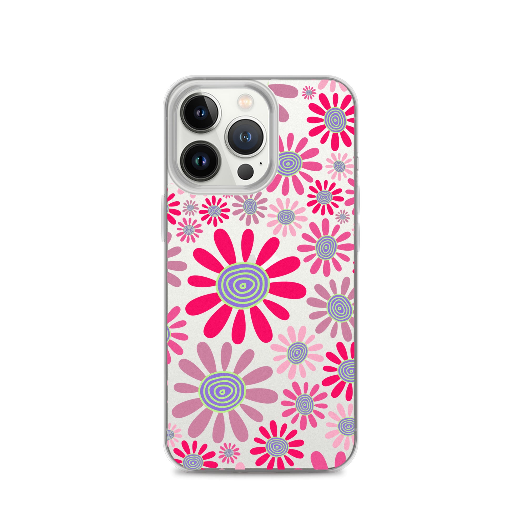 Clear Case for iPhone®- Floral Daisy Design I