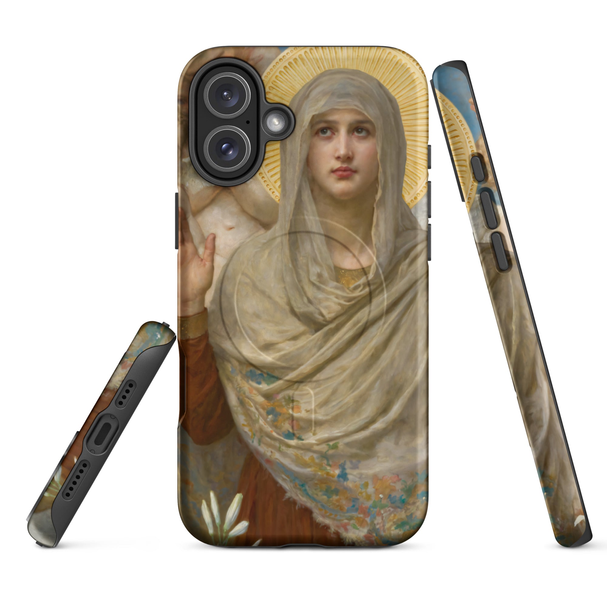 MagSafe® Tough case for iPhone®-Ora Pro Nobis