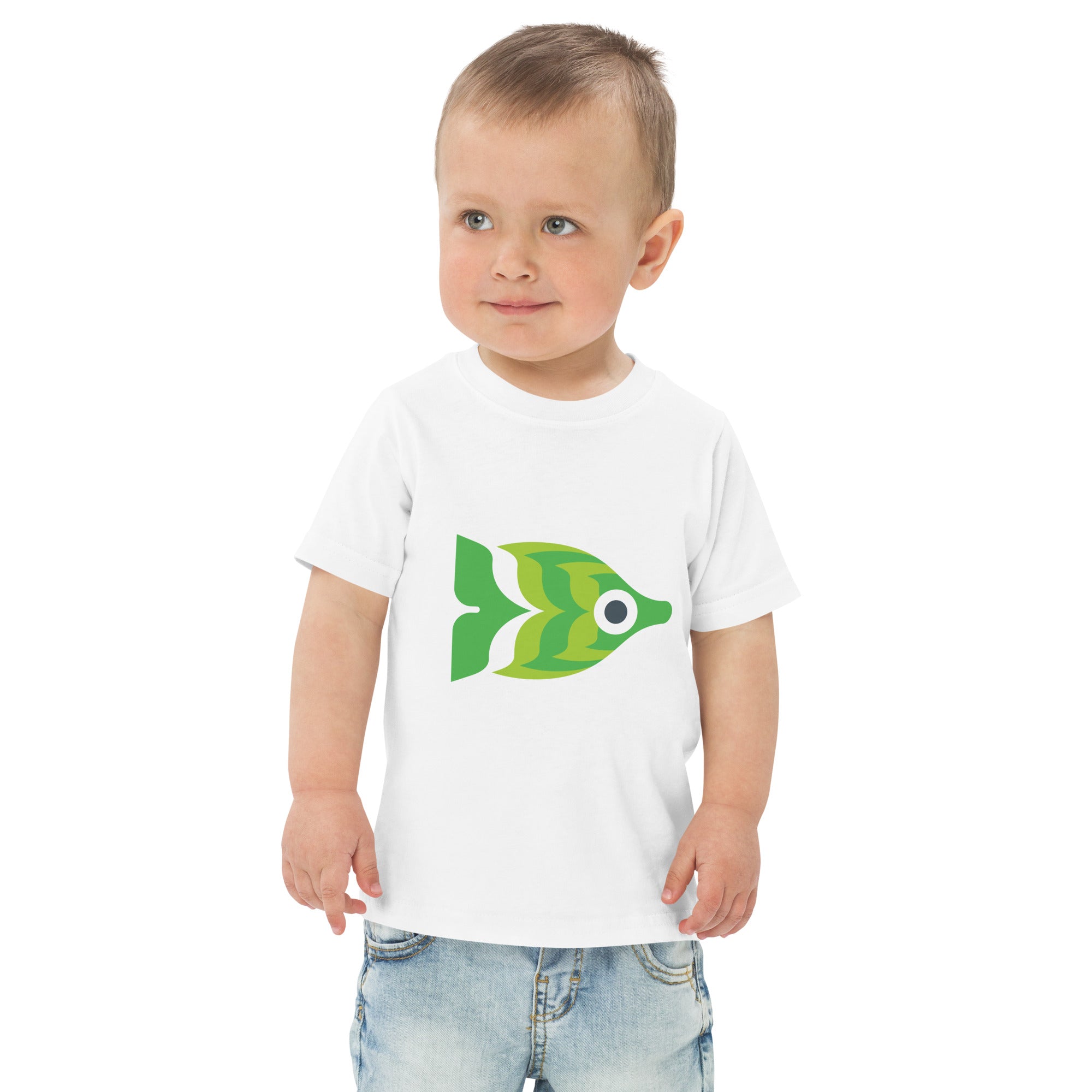 Toddler jersey t-shirt-Fish I