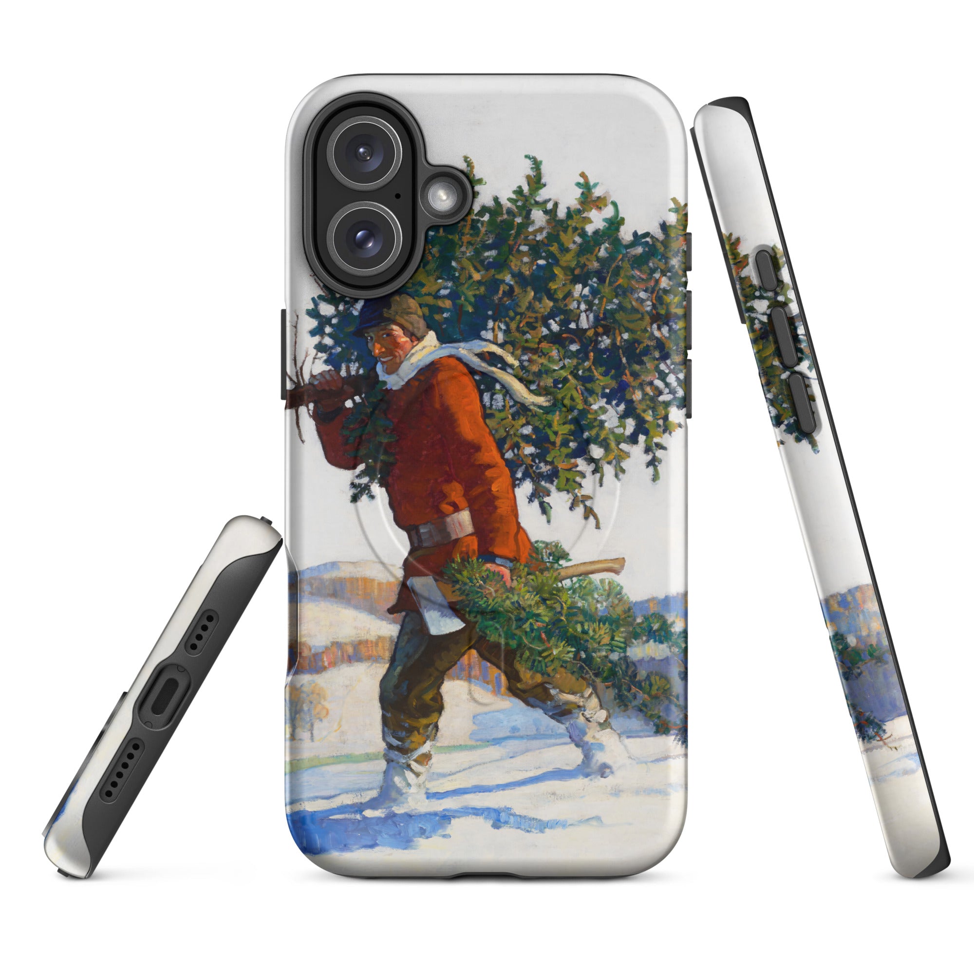 MagSafe® Tough case for iPhone®-Christmas Tree