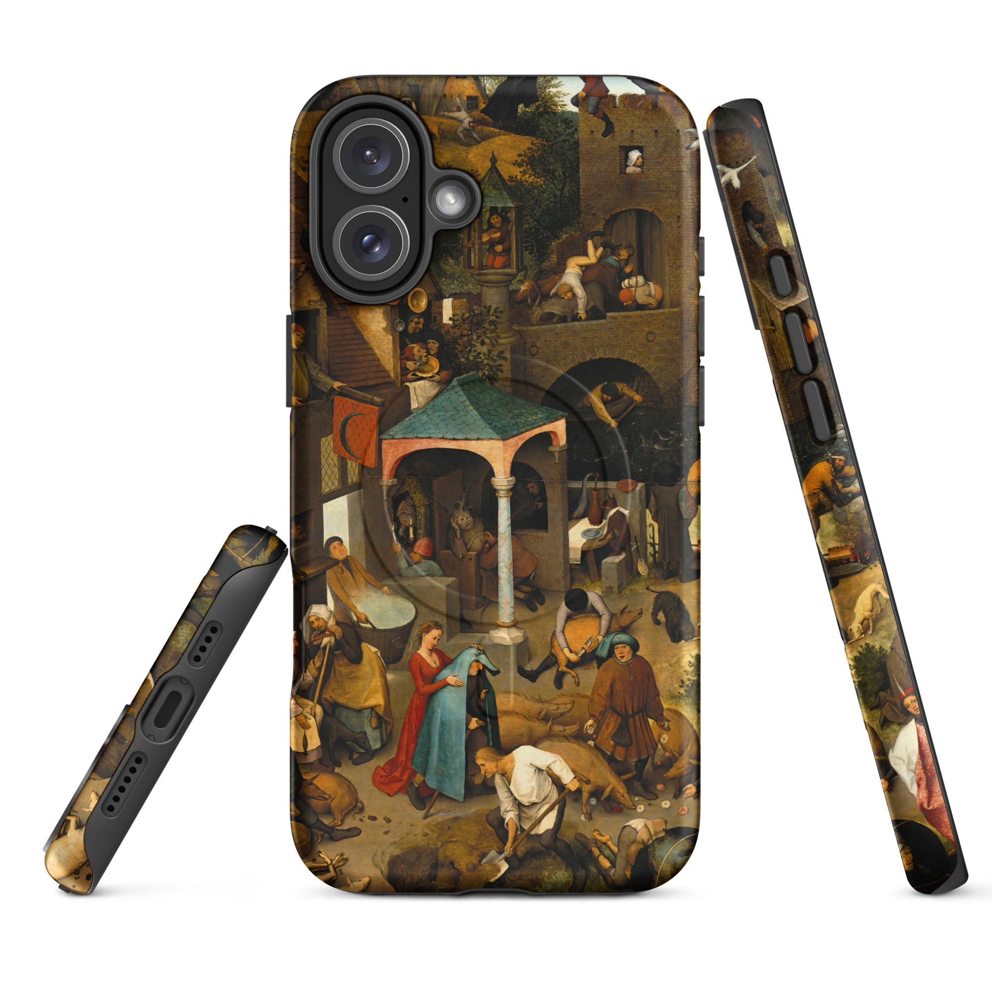 MagSafe® Tough case for iPhone®-Netherlandish Proverbs