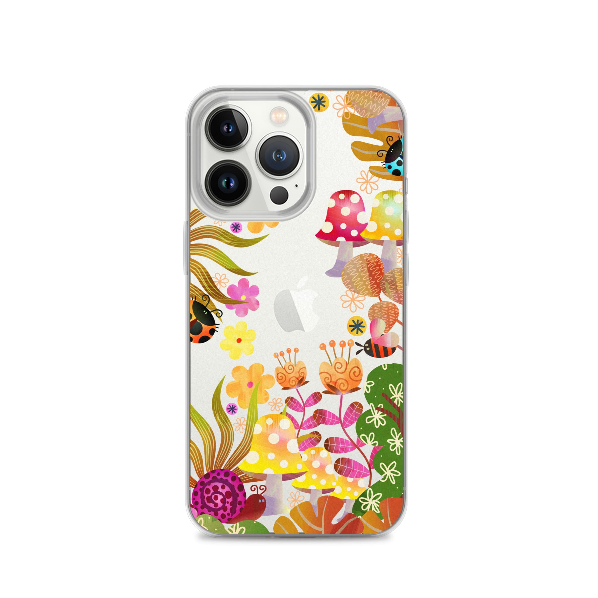 Clear Case for iPhone®- Enchanted Forest Design VI