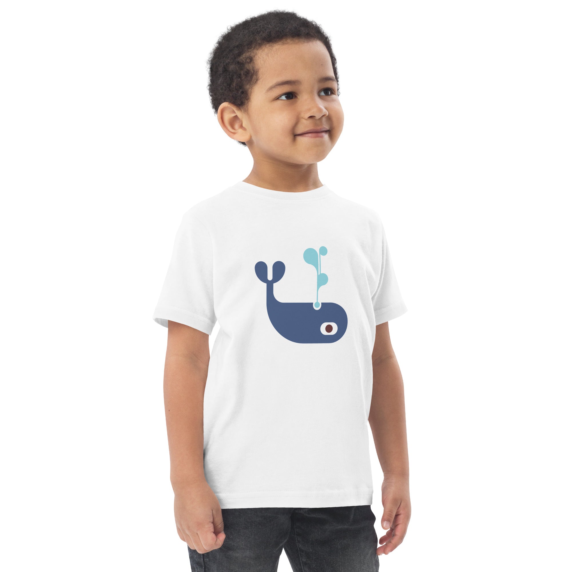 Toddler jersey t-shirt-Whale II