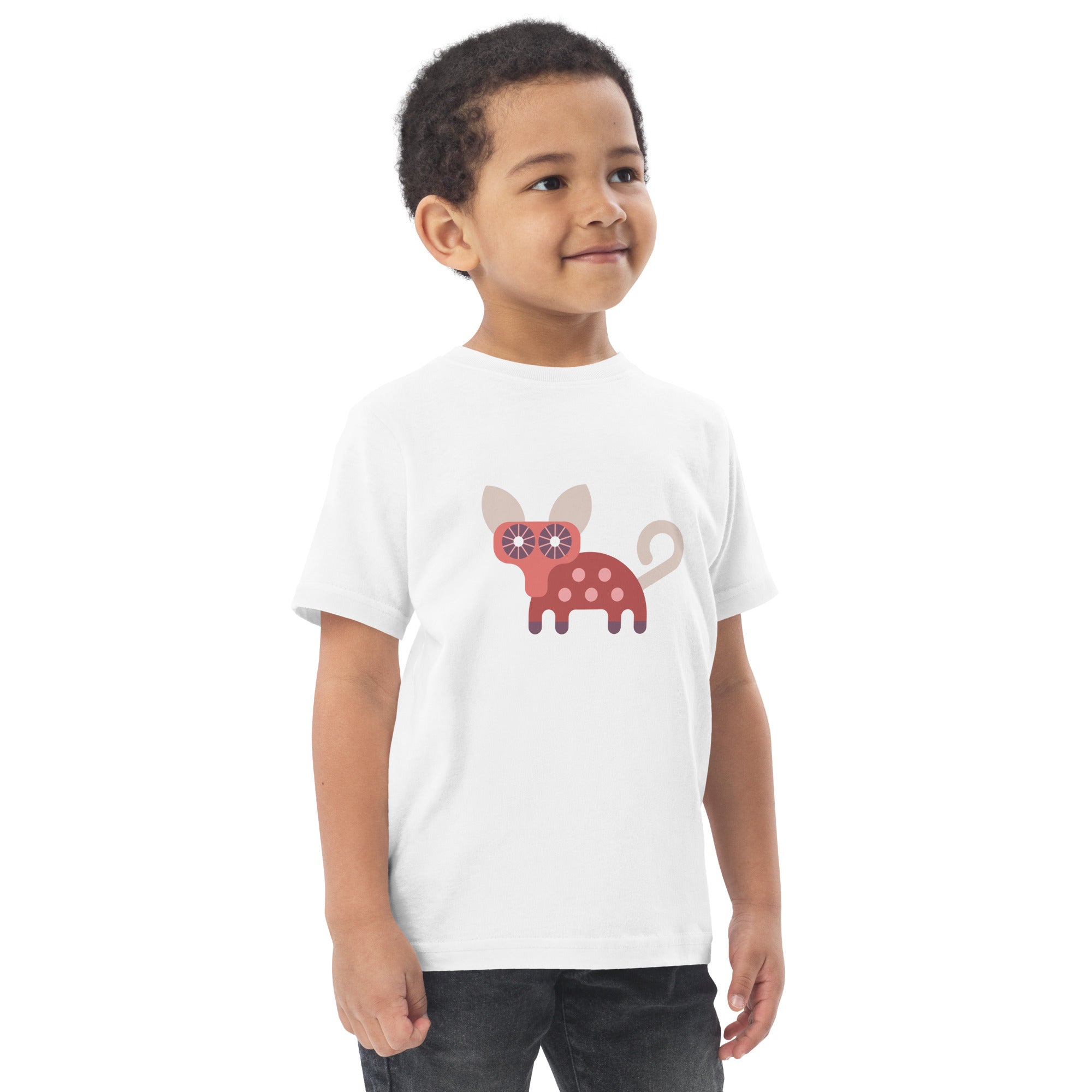 Toddler jersey t-shirt-Lemur
