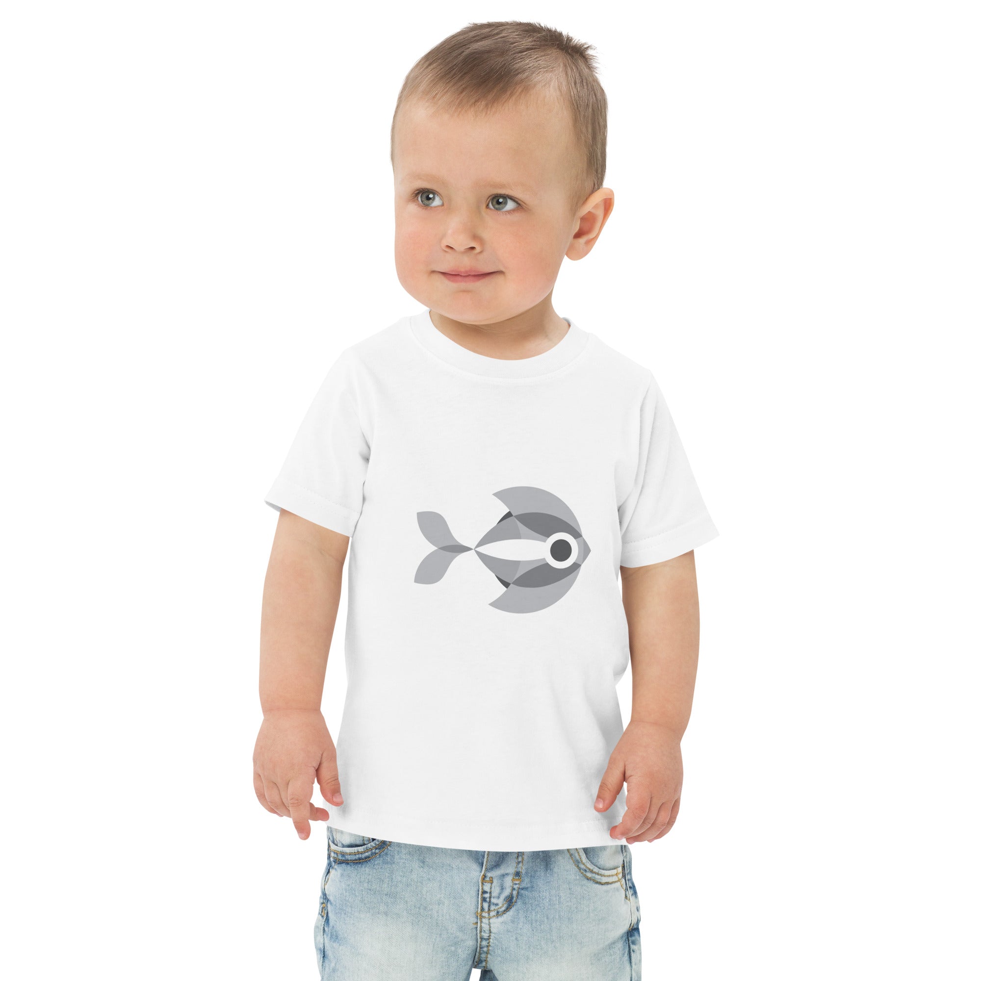 Toddler jersey t-shirt-Fish III