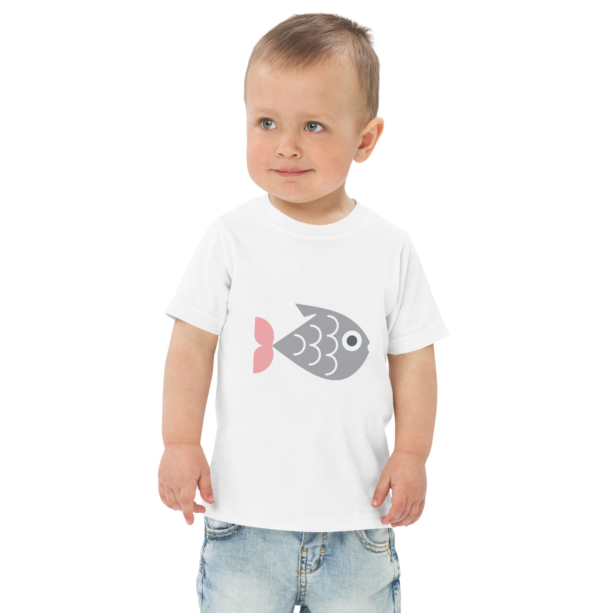 Toddler jersey t-shirt-Fish II