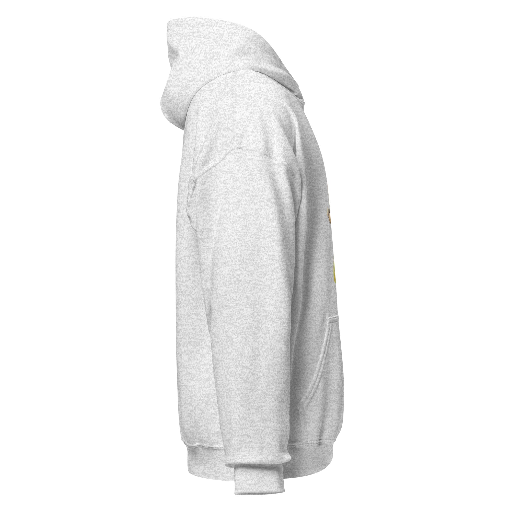 Unisex Hoodie-Tri-Coloured Capped Lory