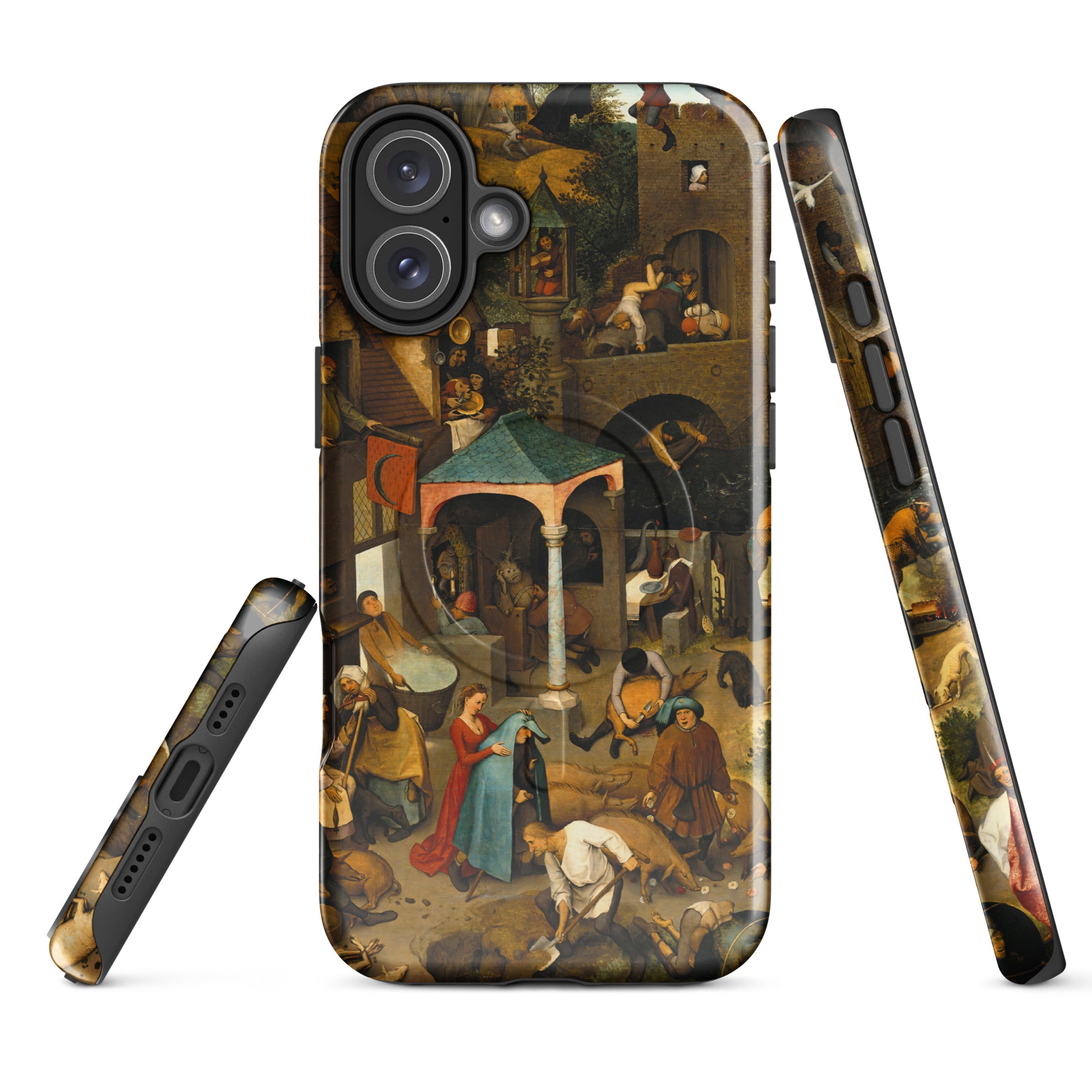 MagSafe® Tough case for iPhone®-Netherlandish Proverbs