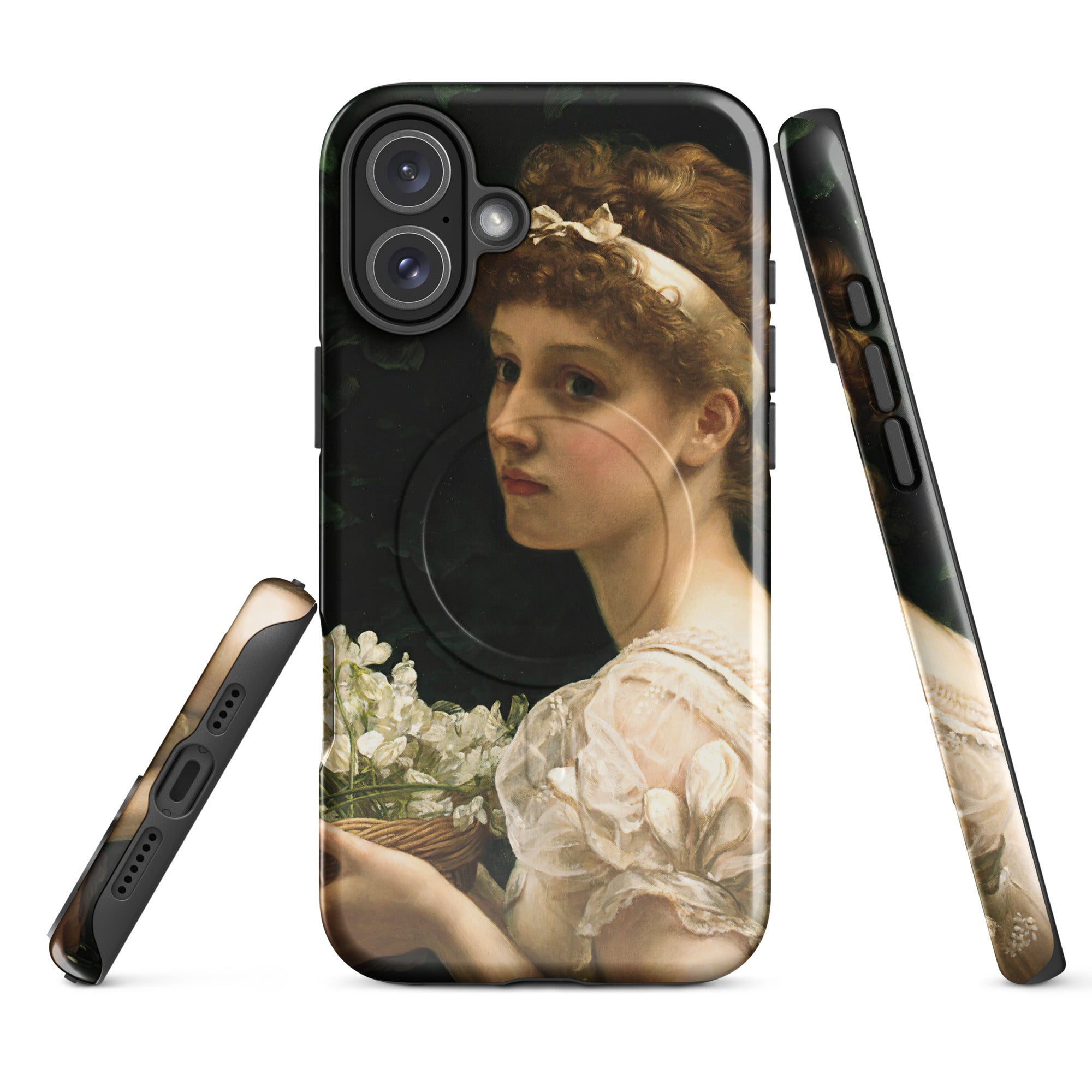 MagSafe® Tough case for iPhone®-Pea Blossoms