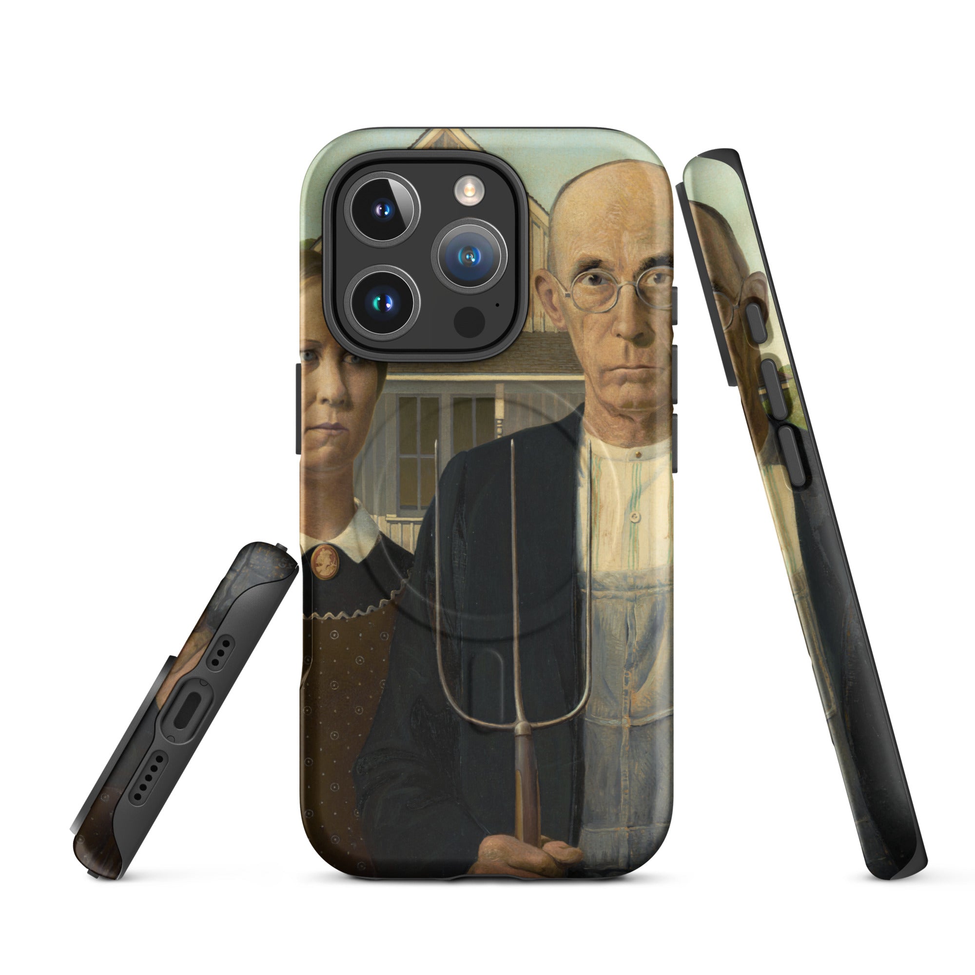 MagSafe® Tough case for iPhone®-American Gothic