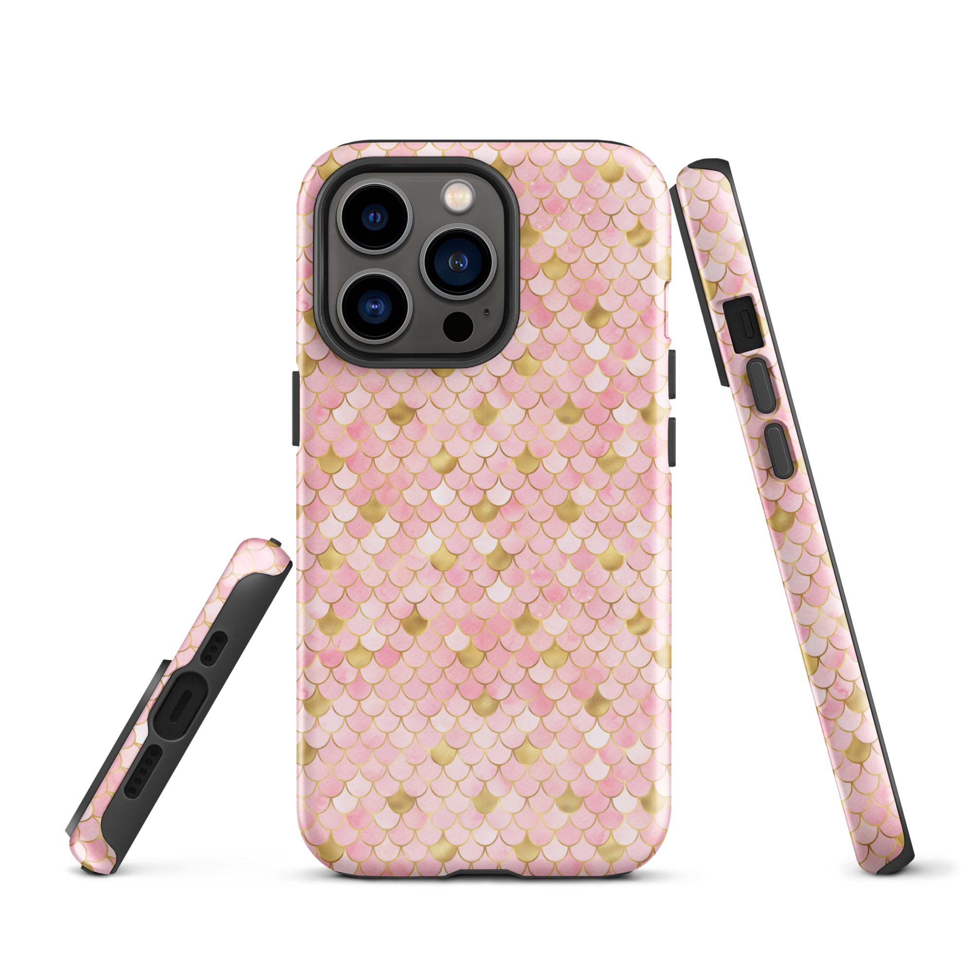 Tough Case for iPhone®- Mermaid Skin Pink
