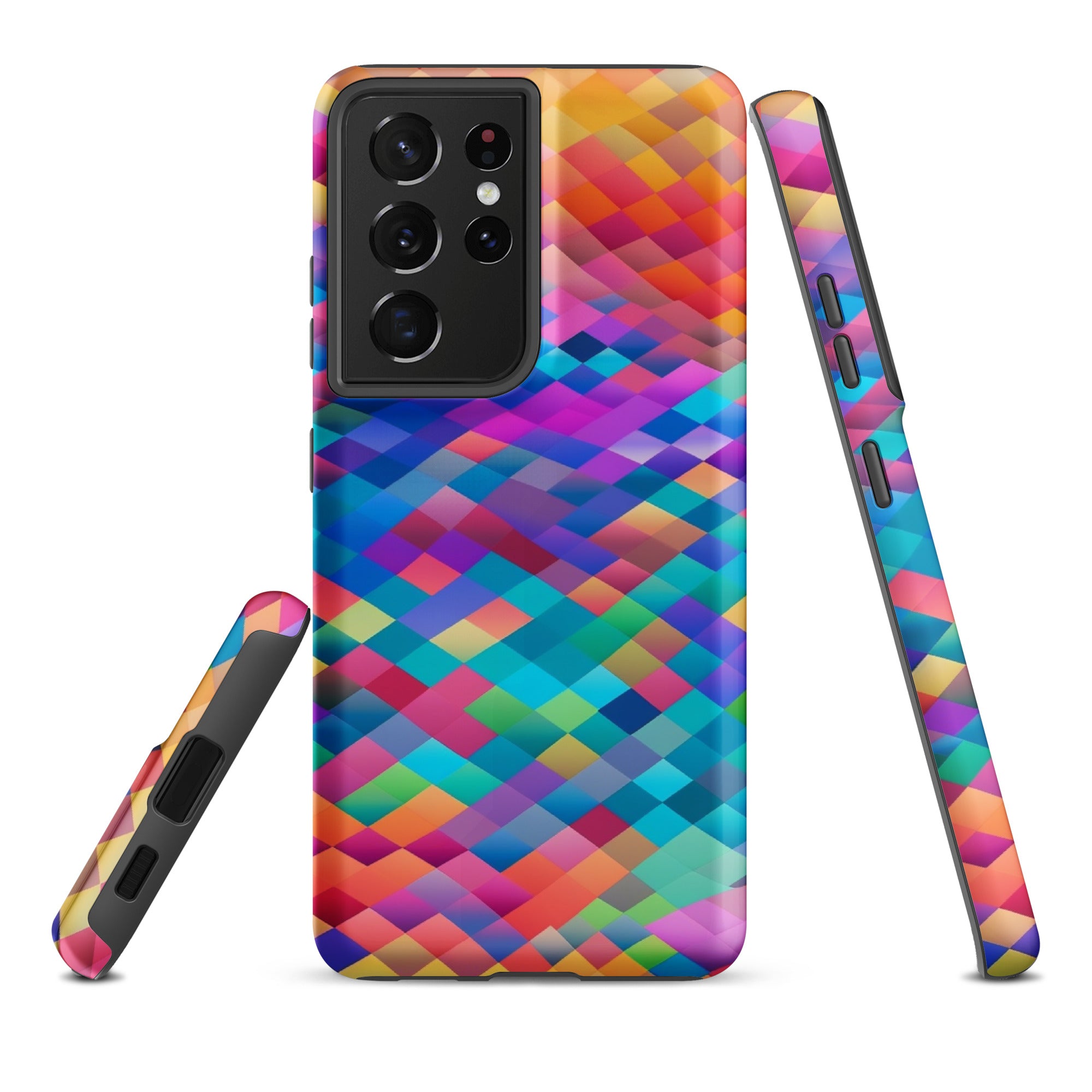 Tough case for Samsung®- Rainbow Cloud Pattern II