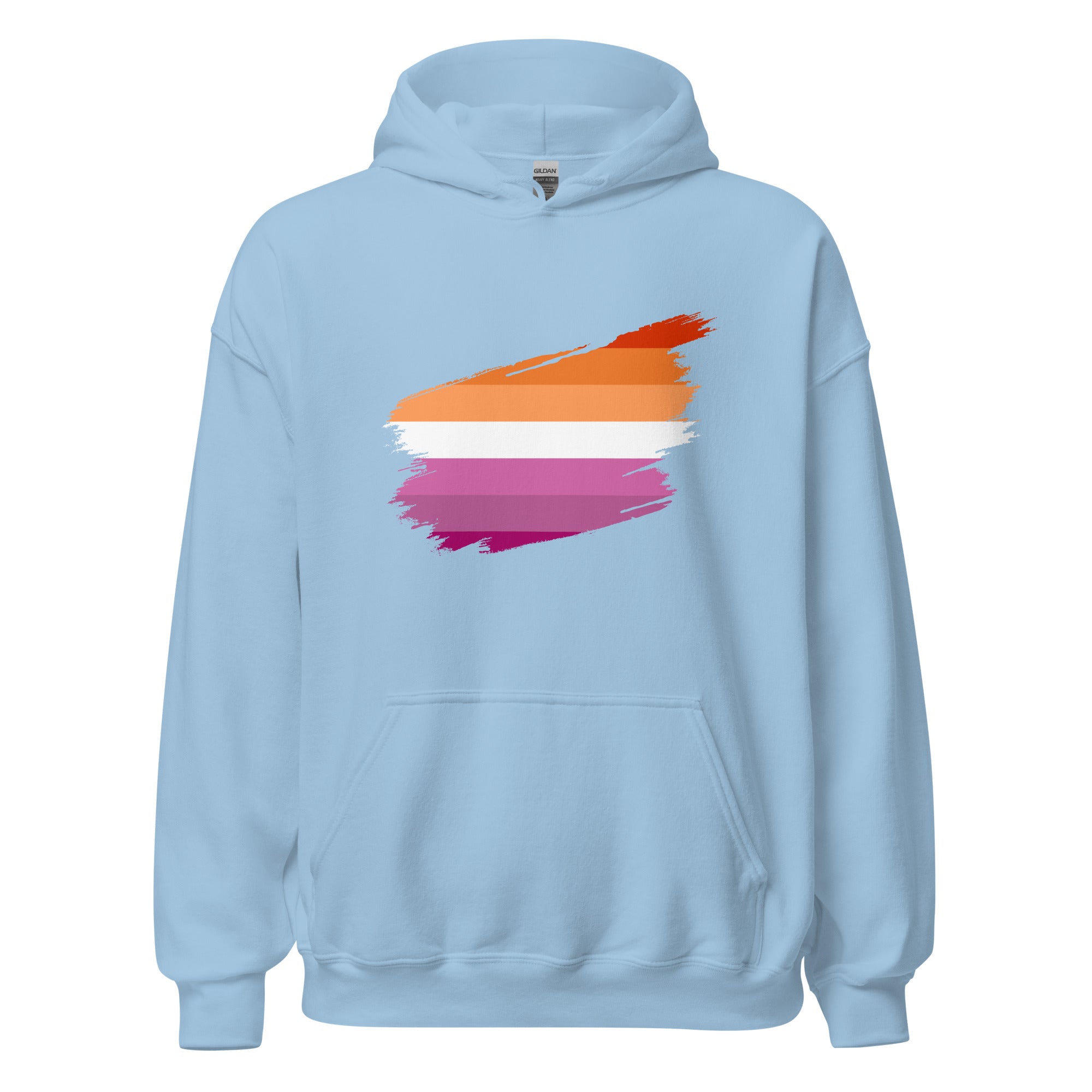 Unisex Hoodie-Lesbian Grunge Flag