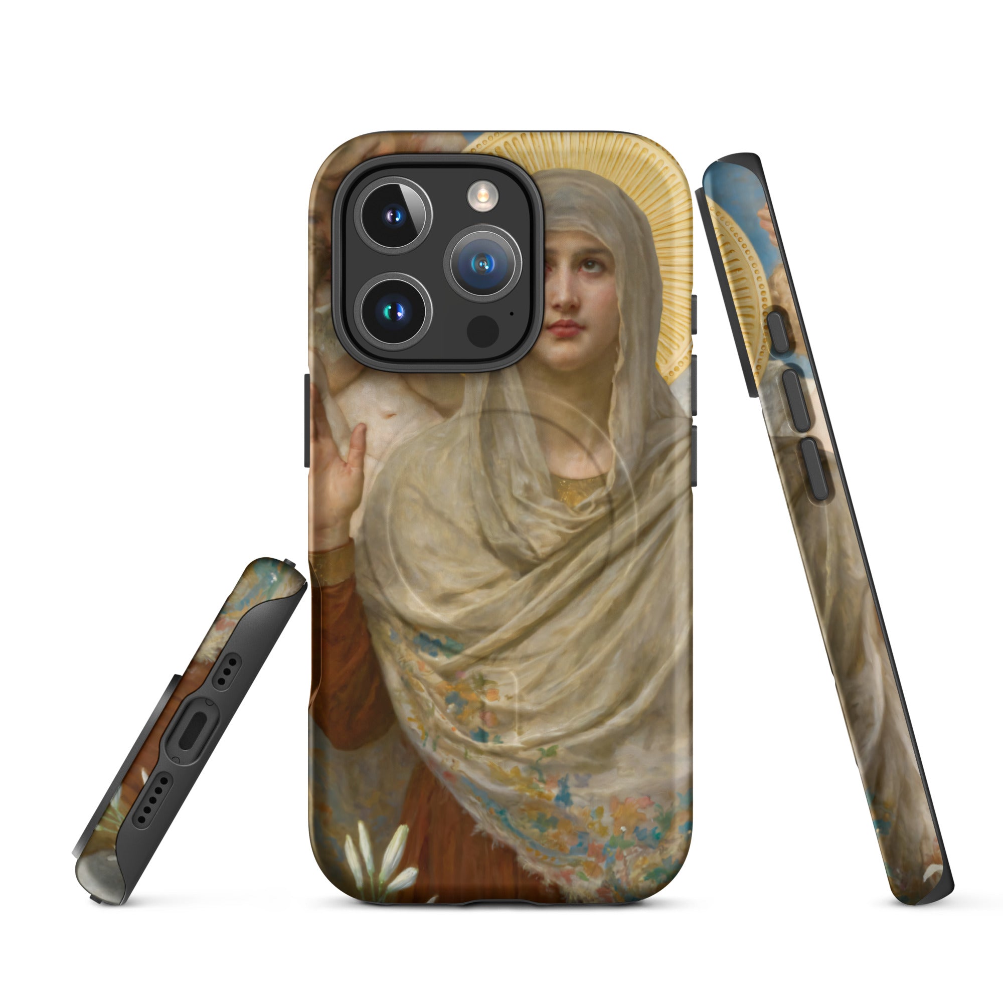 MagSafe® Tough case for iPhone®-Ora Pro Nobis