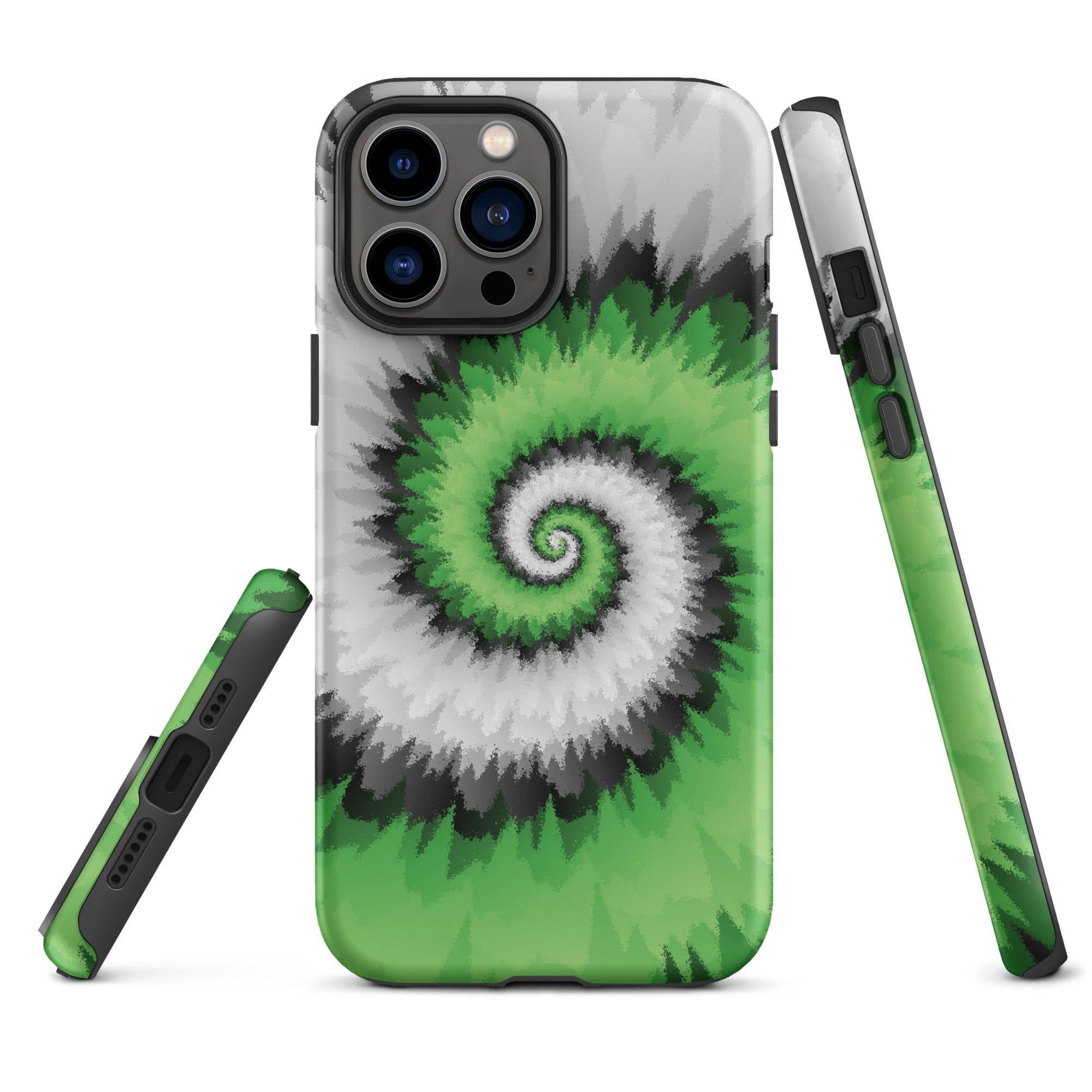 Tough Case for iPhone®-Tie Dye Spiral - Aromantic