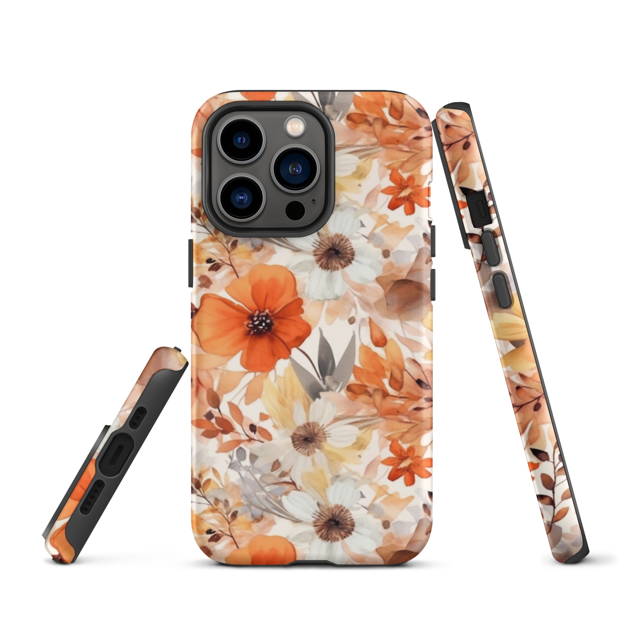 Tough Case for iPhone®- Floral Pattern I