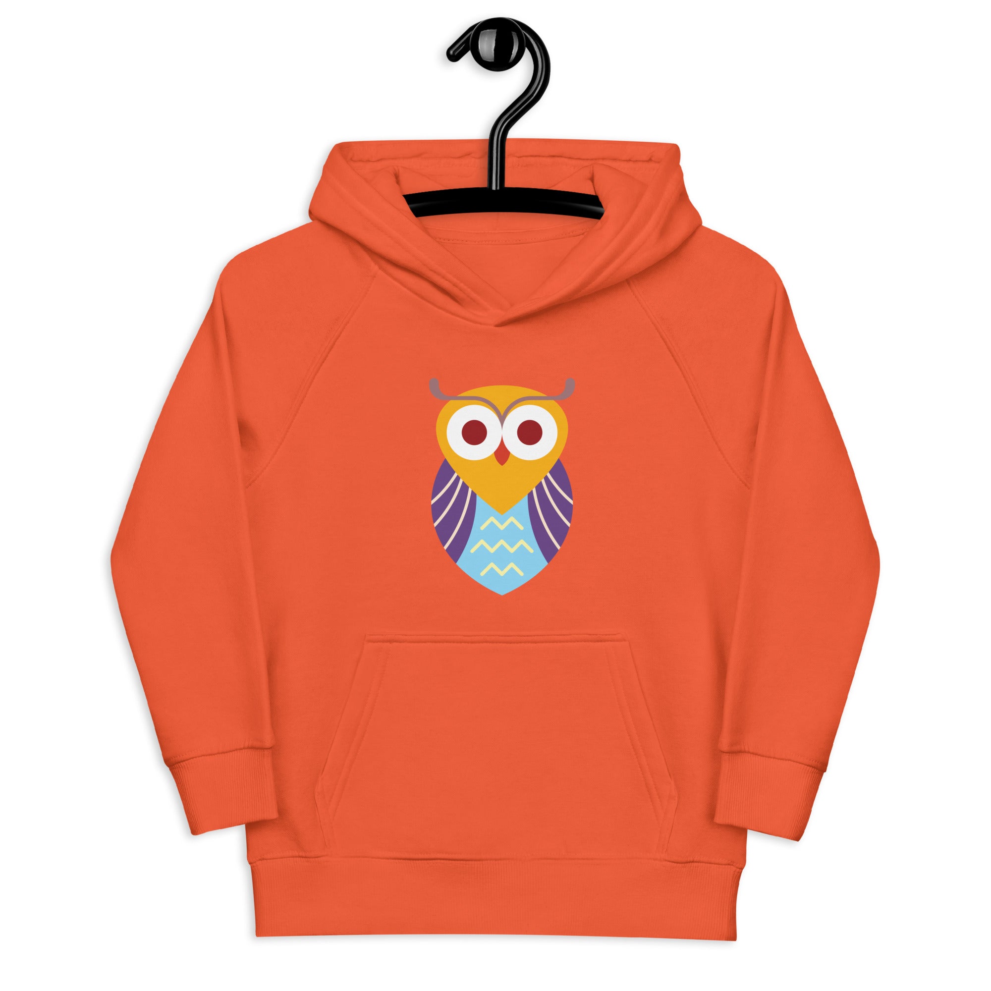Kids eco hoodie-Owl I