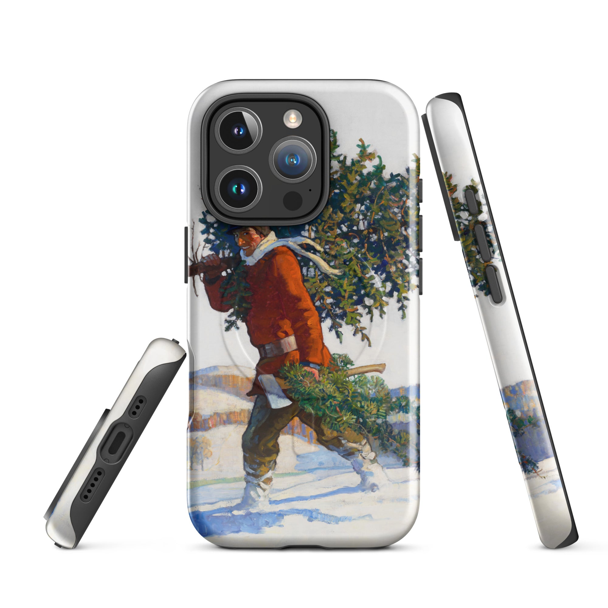 MagSafe® Tough case for iPhone®-Christmas Tree