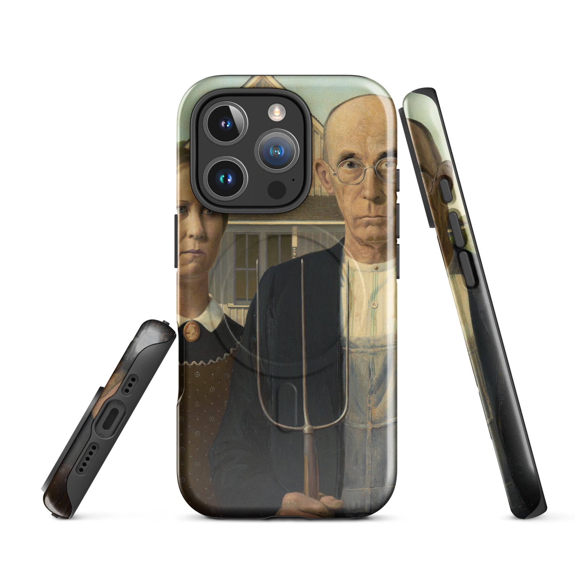 MagSafe® Tough case for iPhone®-American Gothic
