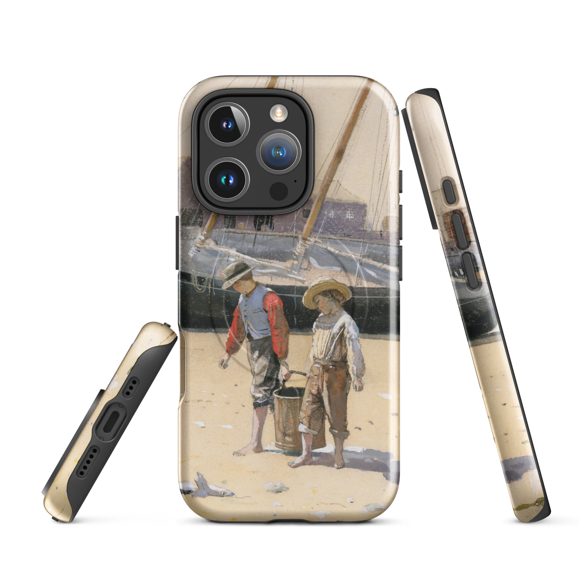 MagSafe® tough case for iPhone®-Winslow Homer-Basket of Clams 1873