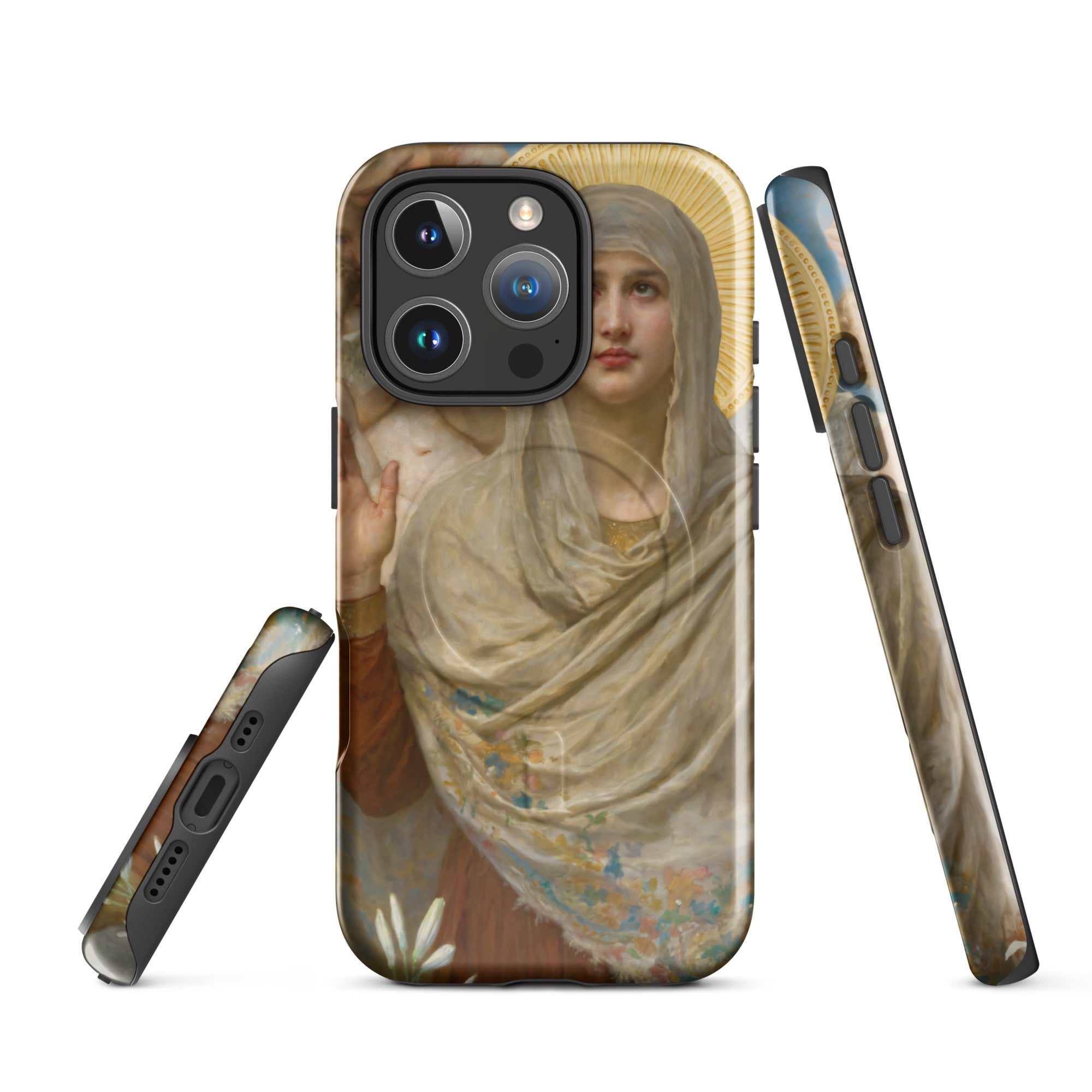 MagSafe® Tough case for iPhone®-Ora Pro Nobis