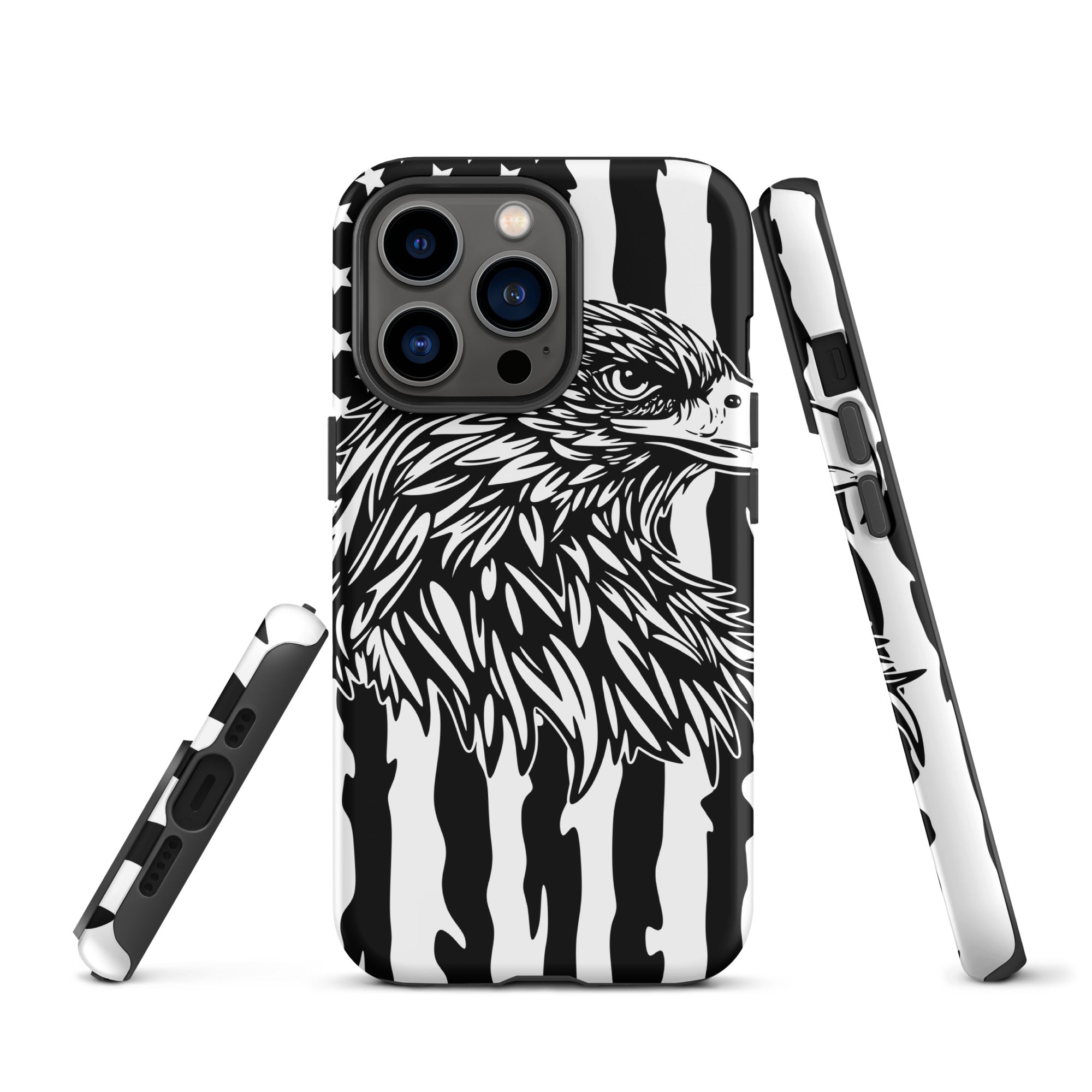 Tough Case for iPhone®- Eagle Mono