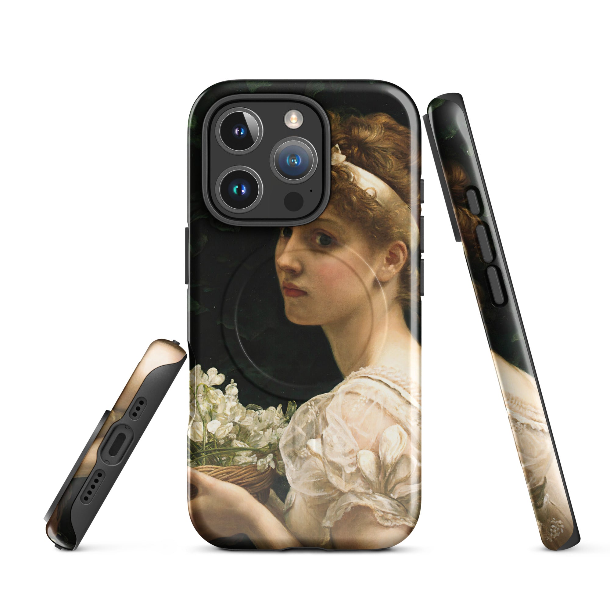 MagSafe® Tough case for iPhone®-Pea Blossoms