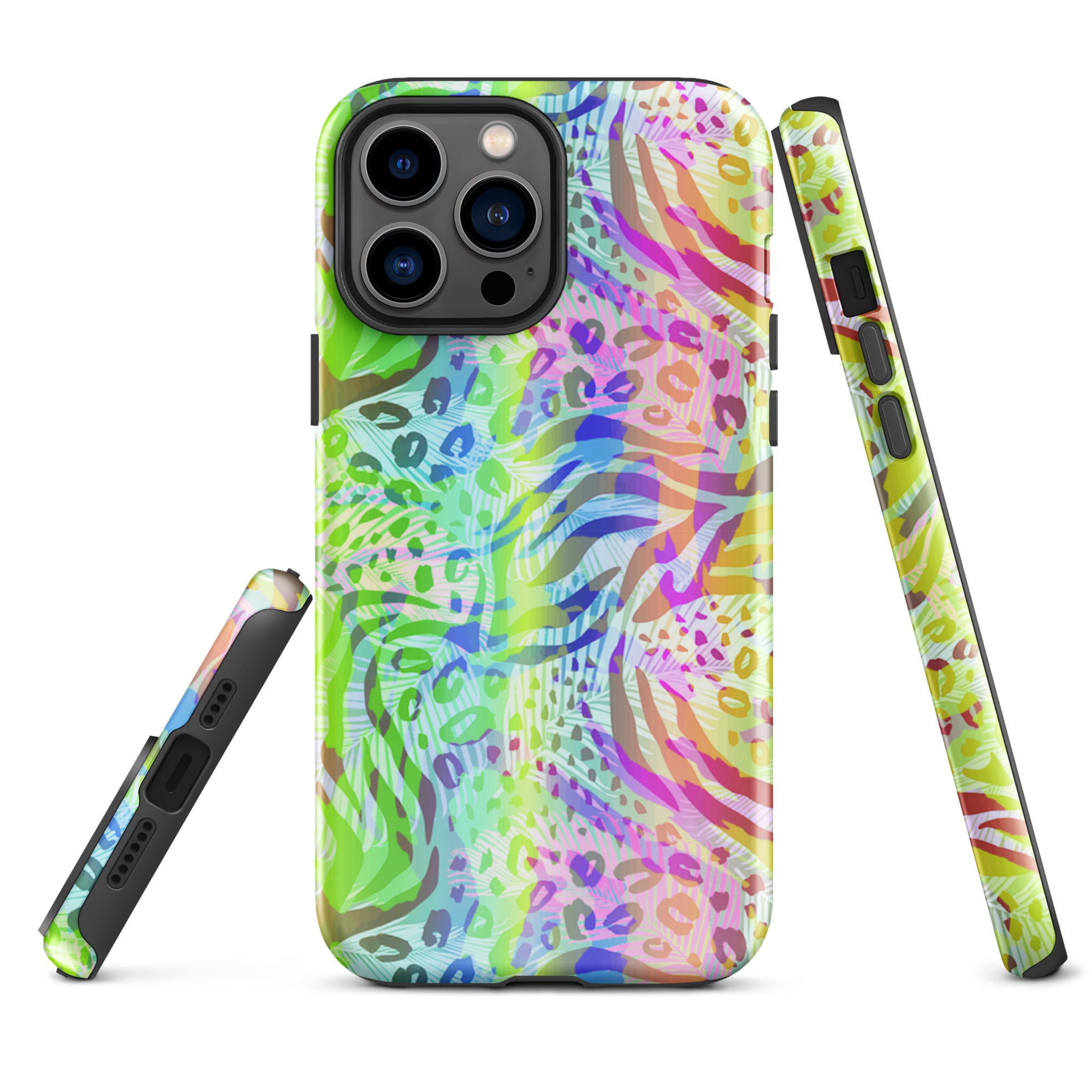 Tough Case for iPhone®- Animal Print Pattern II