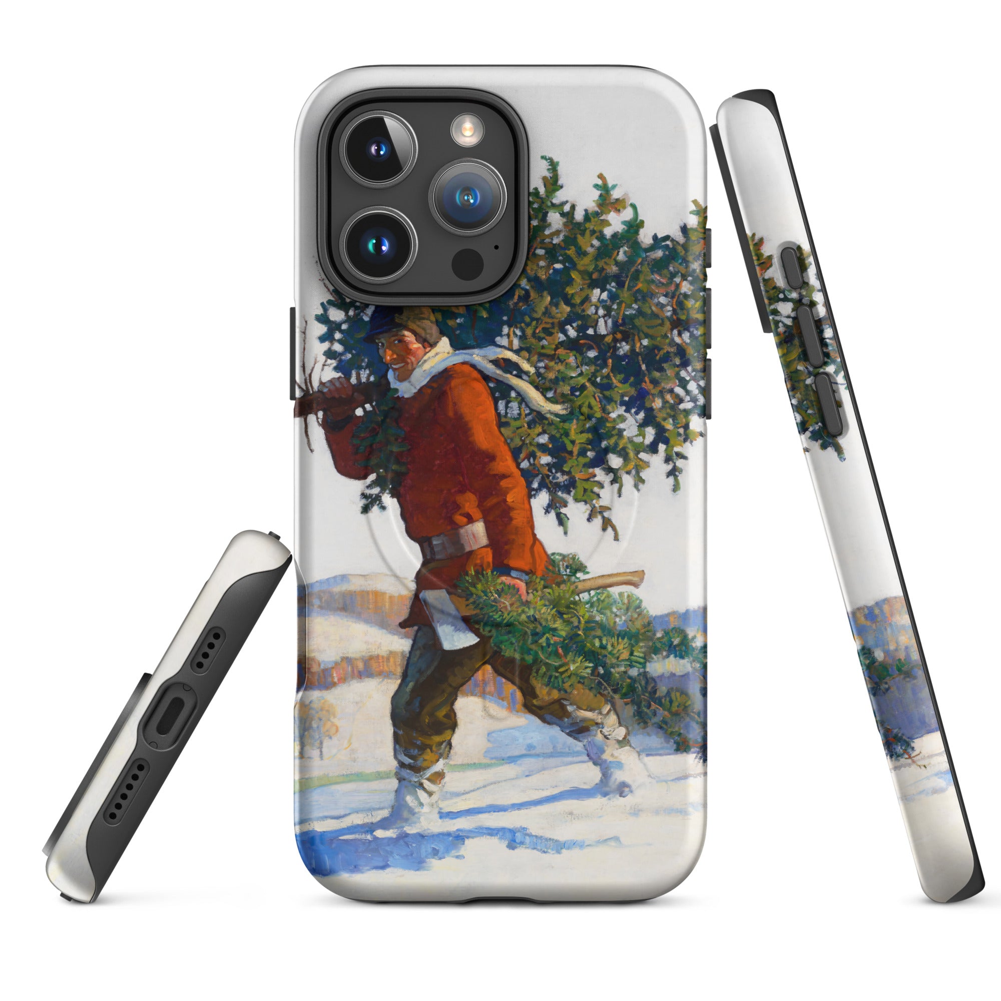 MagSafe® Tough case for iPhone®-Christmas Tree