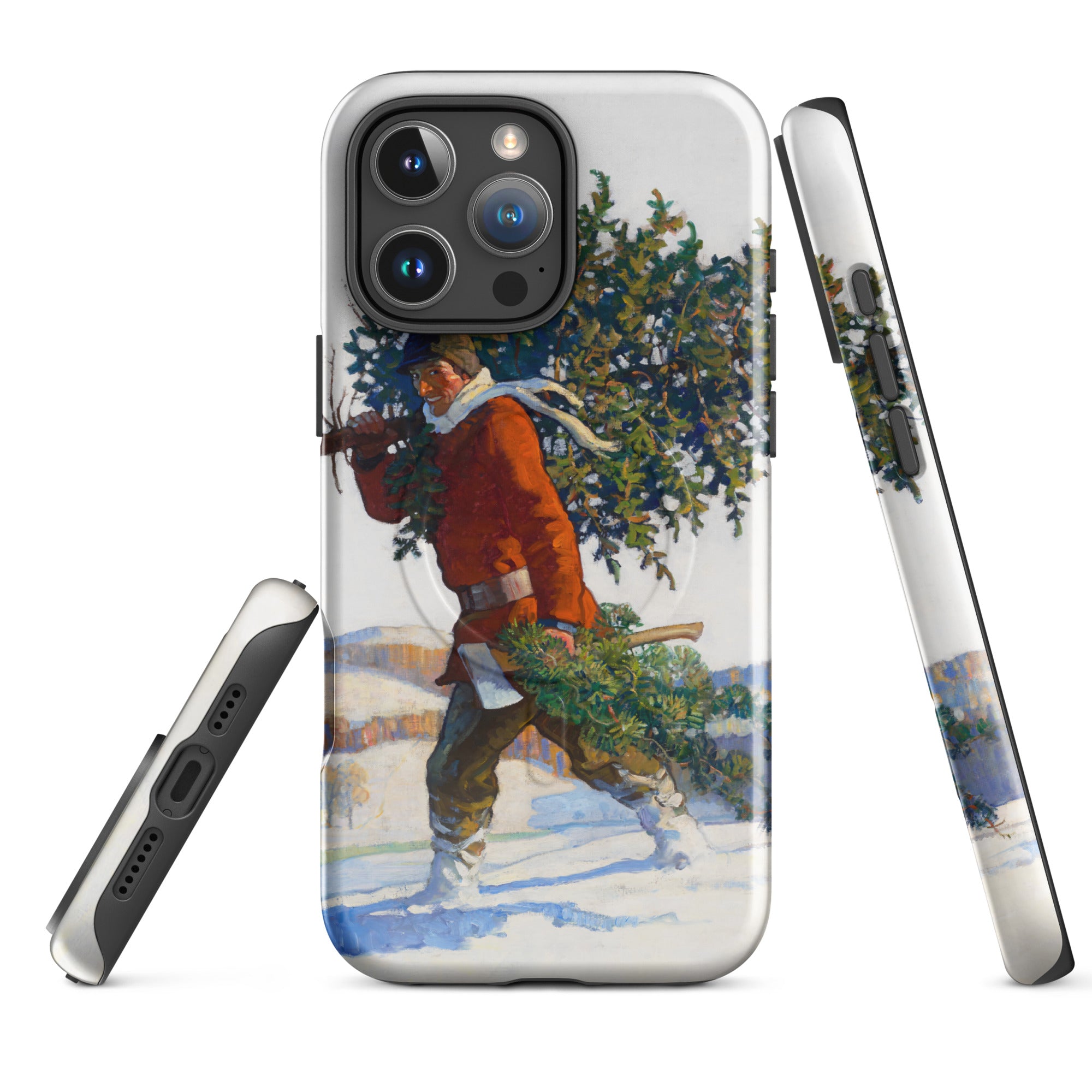 MagSafe® Tough case for iPhone®-Christmas Tree