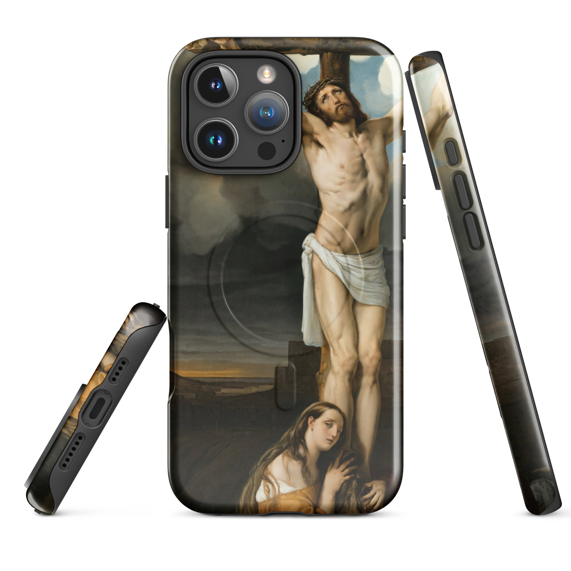 MagSafe® tough case for iPhone®-Francesco Hayez-Penitent Magdalene at the foot of the cross 1791