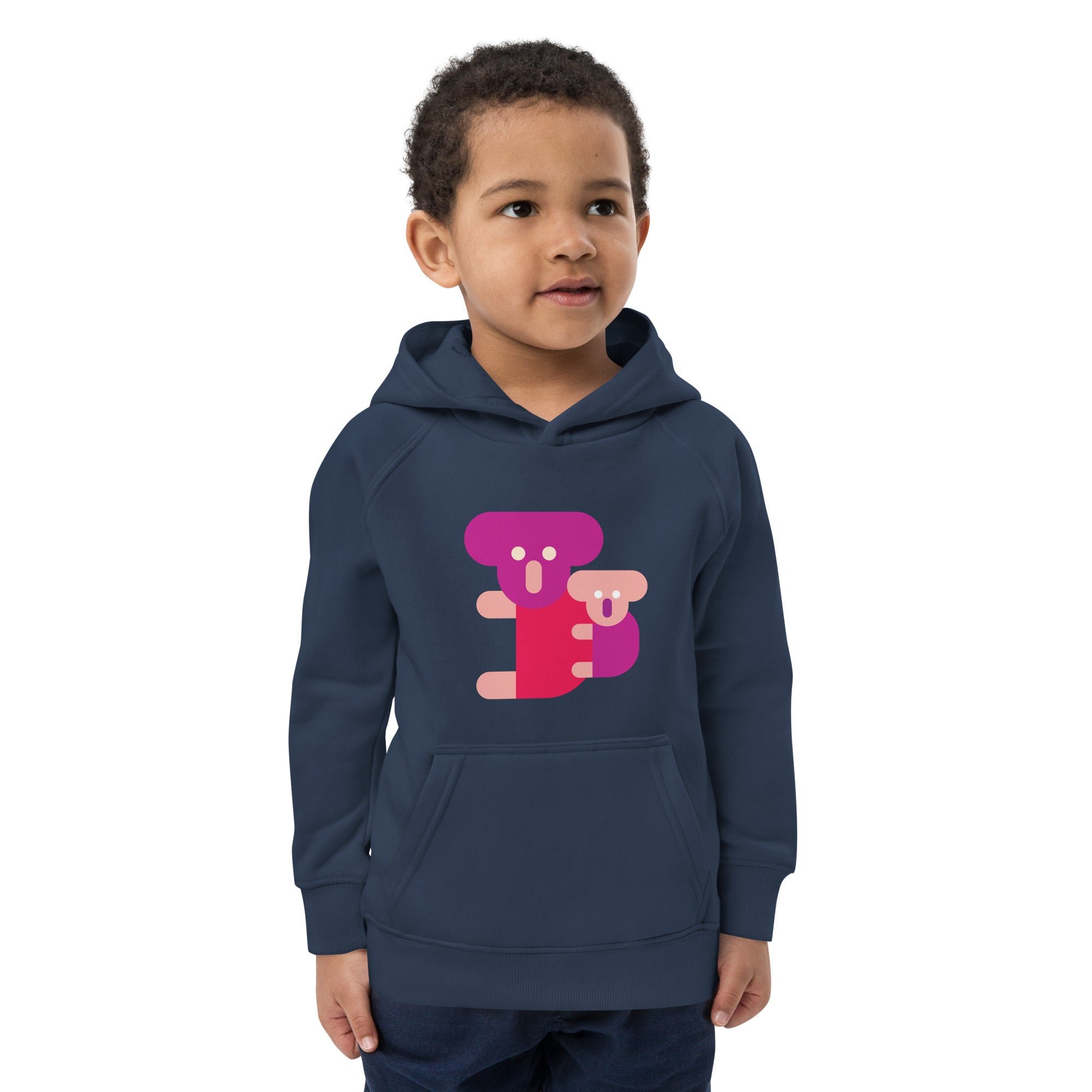 Kids eco hoodie-Panda