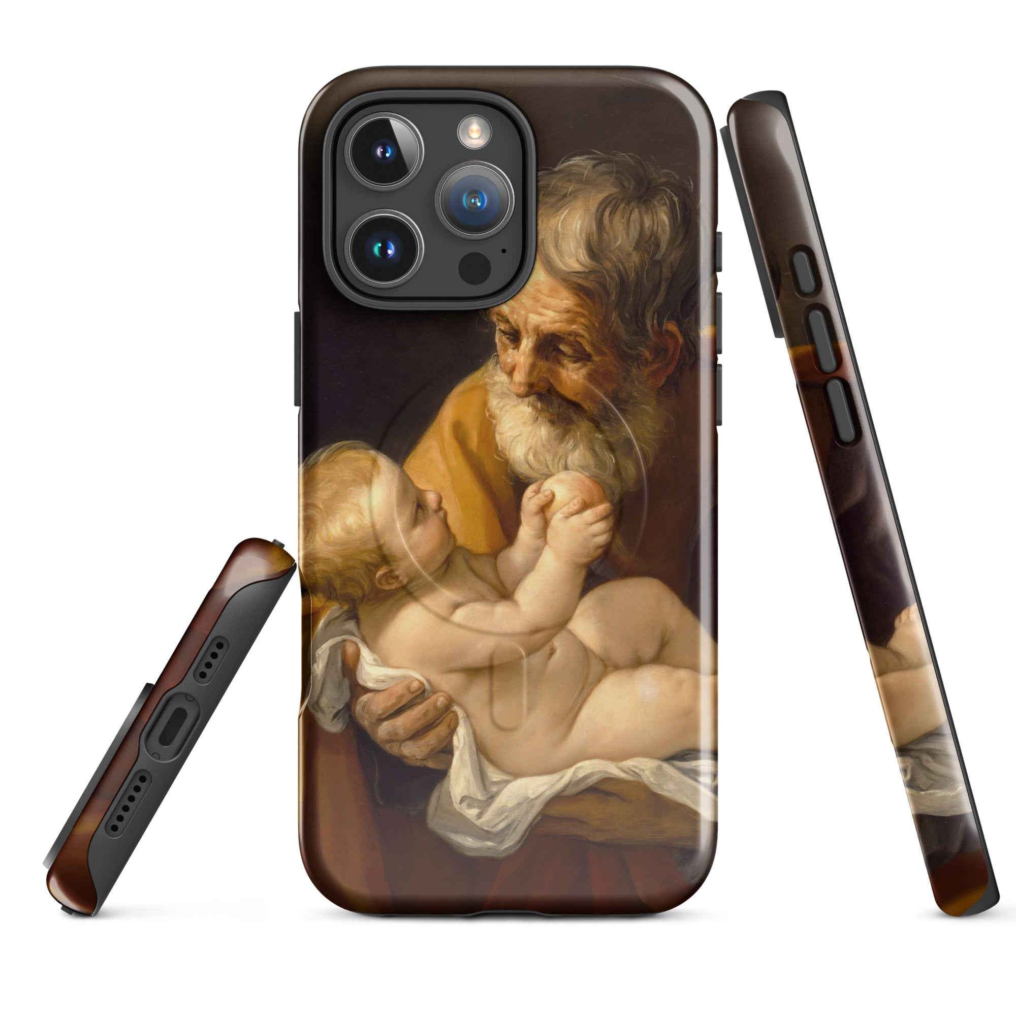 MagSafe® Tough case for iPhone®-Saint Joseph and the Christ