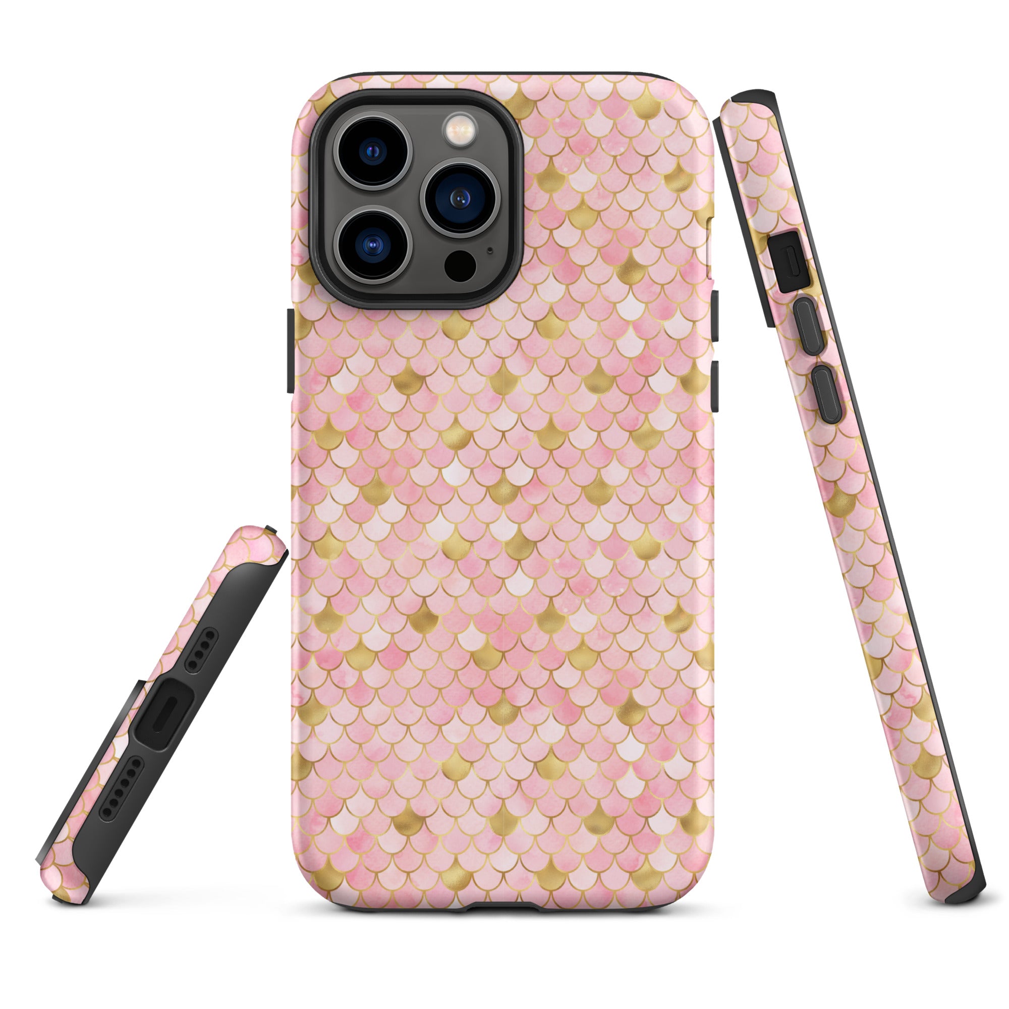 Tough Case for iPhone®- Mermaid Skin Pink