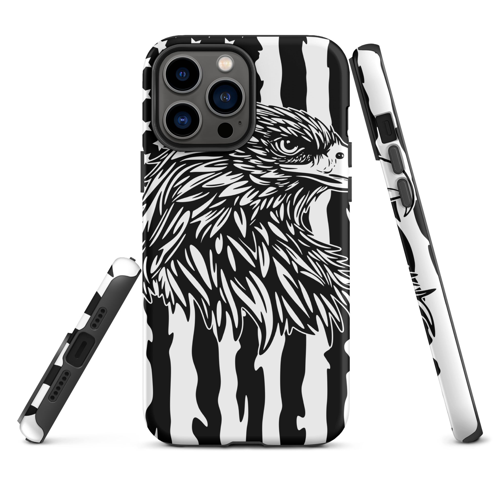 Tough Case for iPhone®- Eagle Mono