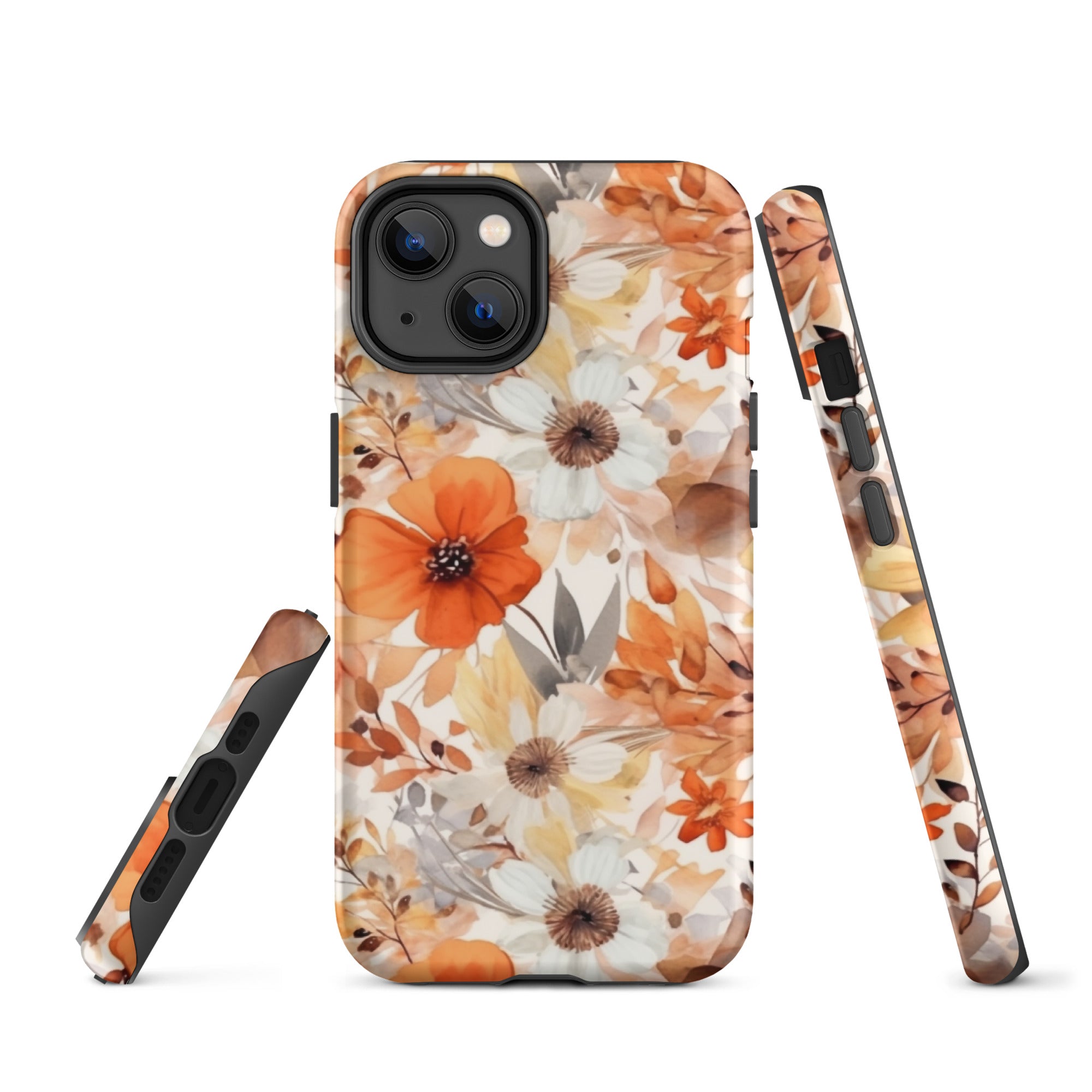 Tough Case for iPhone®- Floral Pattern I
