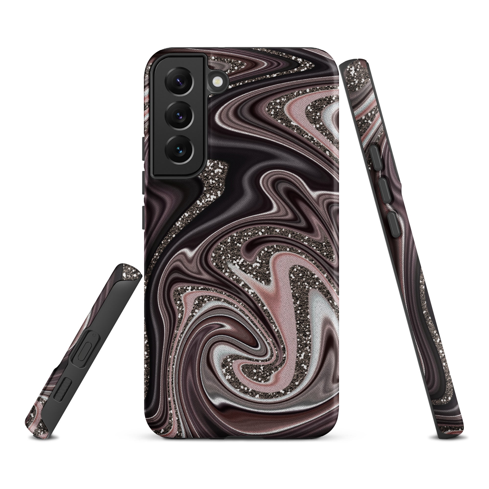 Tough case for Samsung®- Abstract Leather