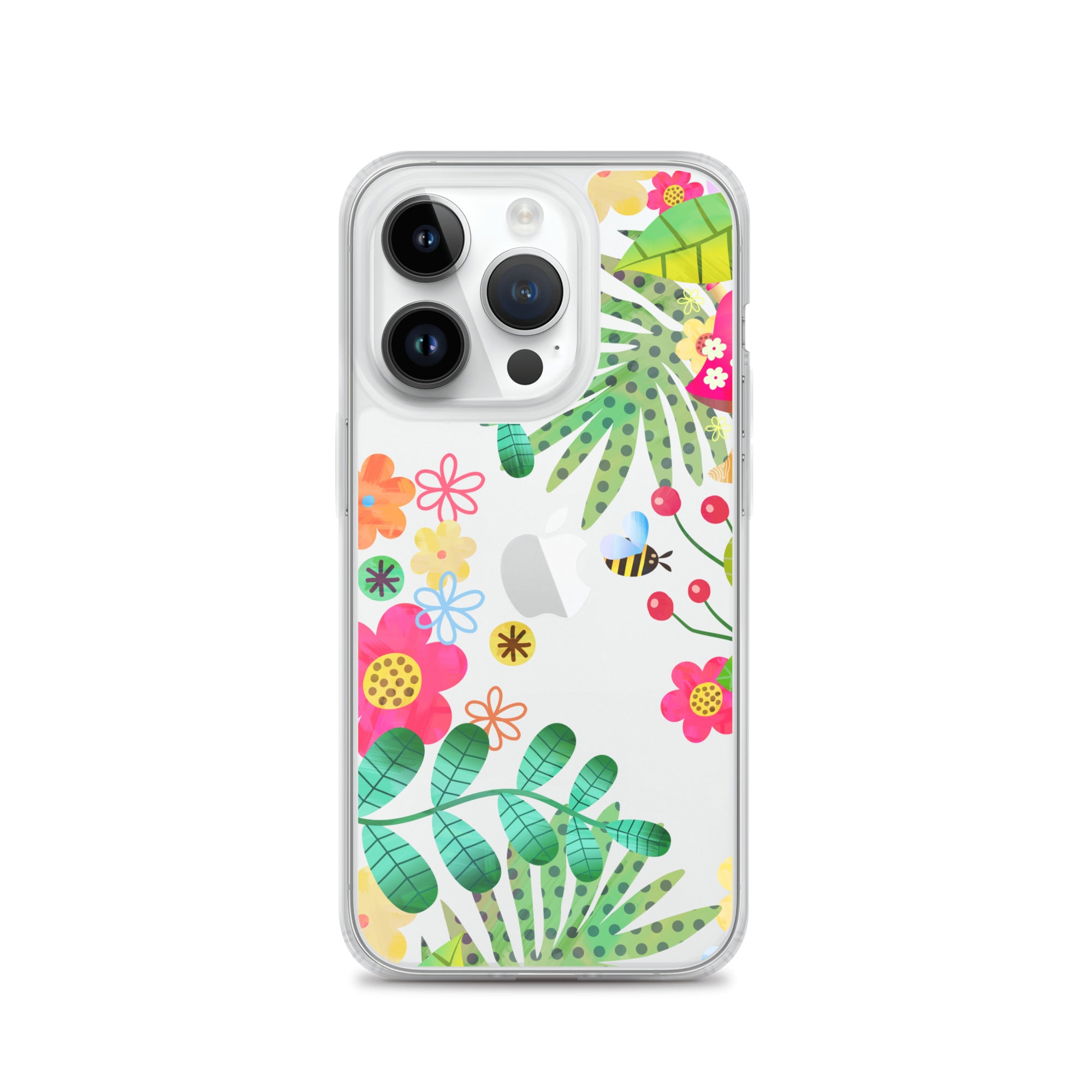 Clear Case for iPhone®- Enchanted Forest Design III