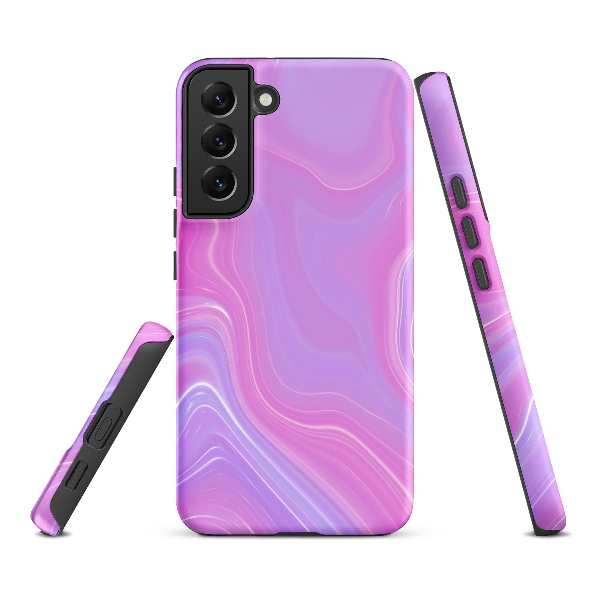 Tough case for Samsung®- Marble Pink