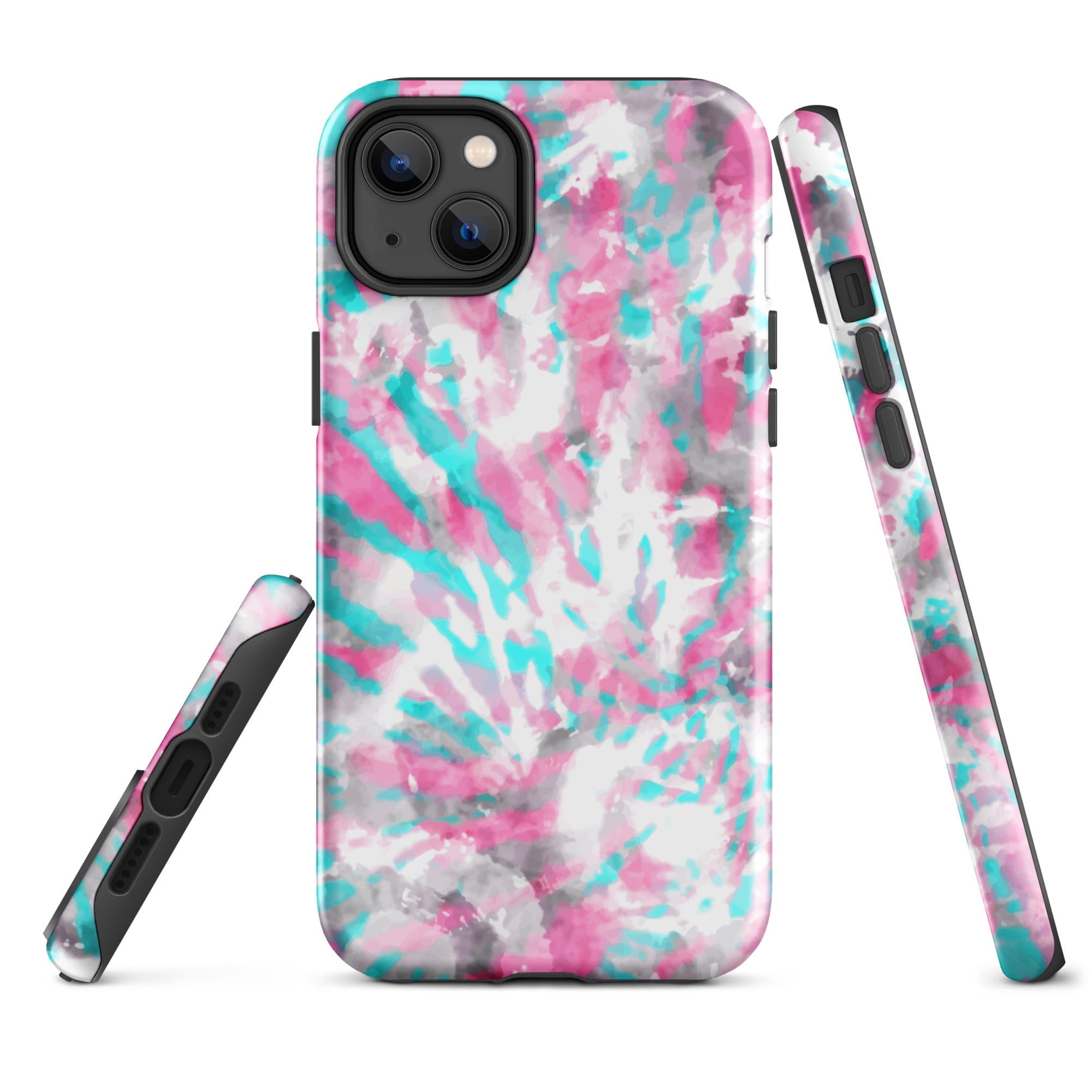 Tough Case for iPhone®- Tie Dye Hangloose III