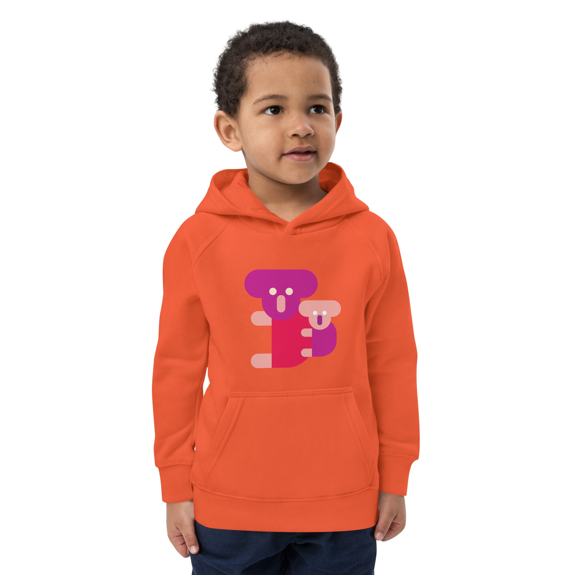 Kids eco hoodie-Panda