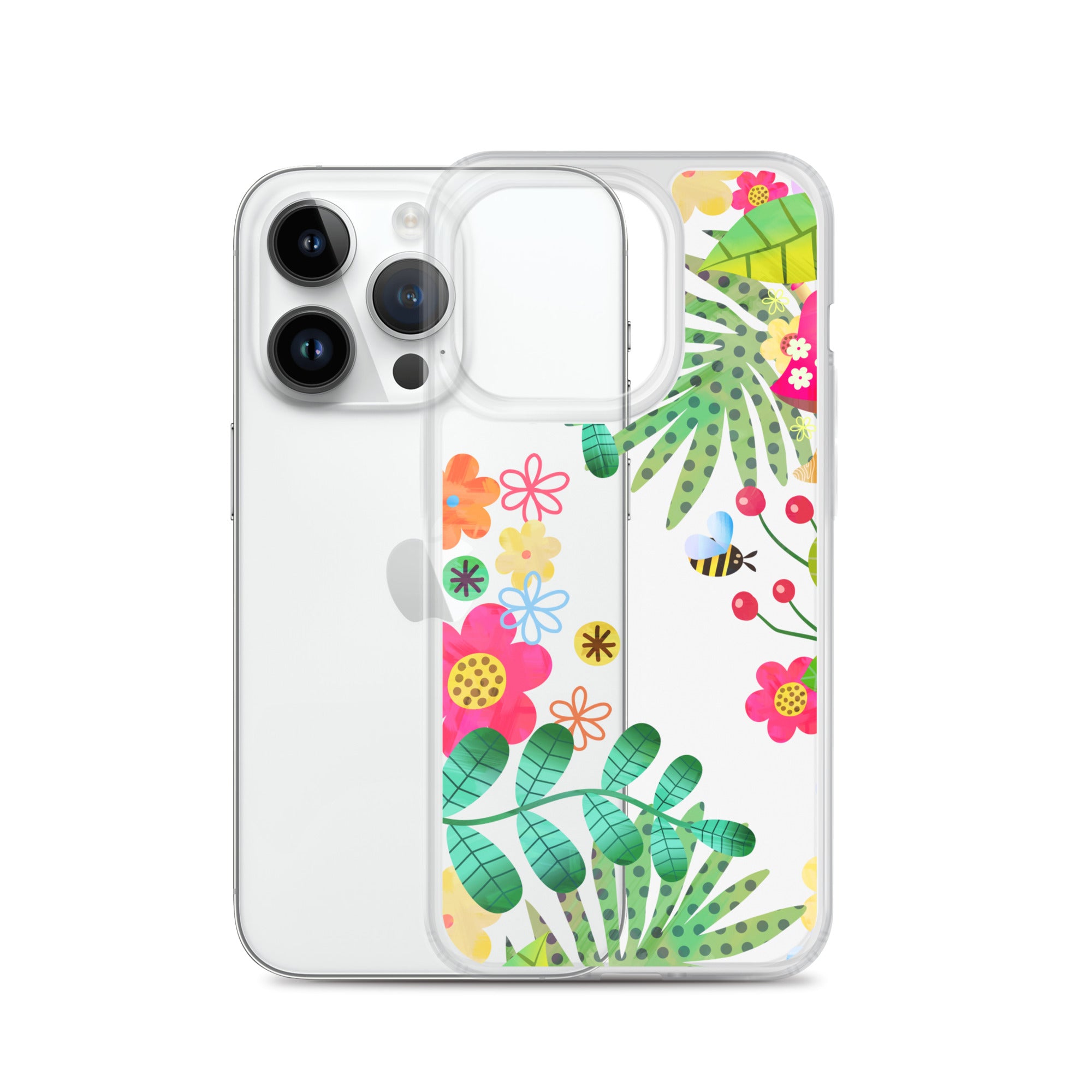 Clear Case for iPhone®- Enchanted Forest Design III