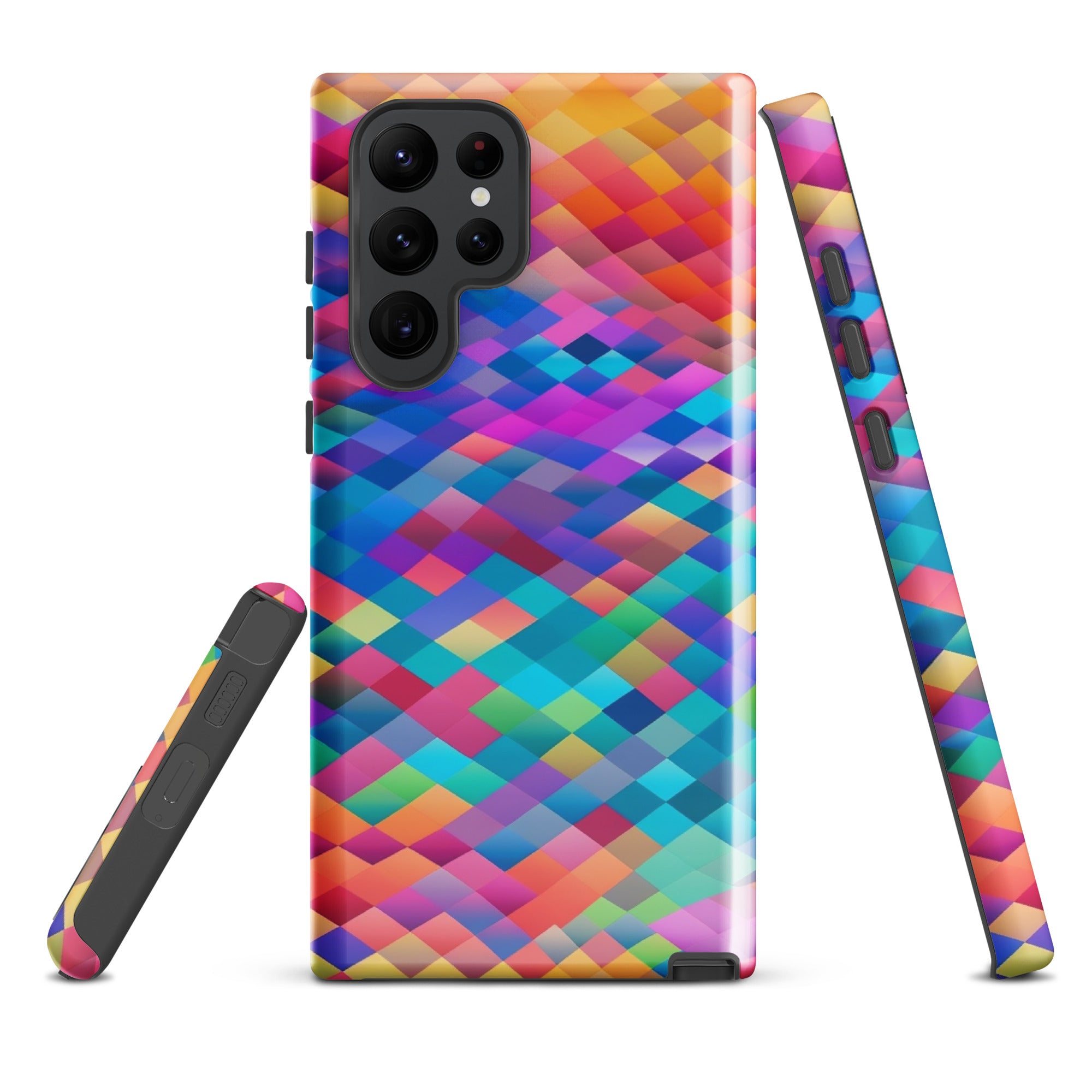 Tough case for Samsung®- Rainbow Cloud Pattern II