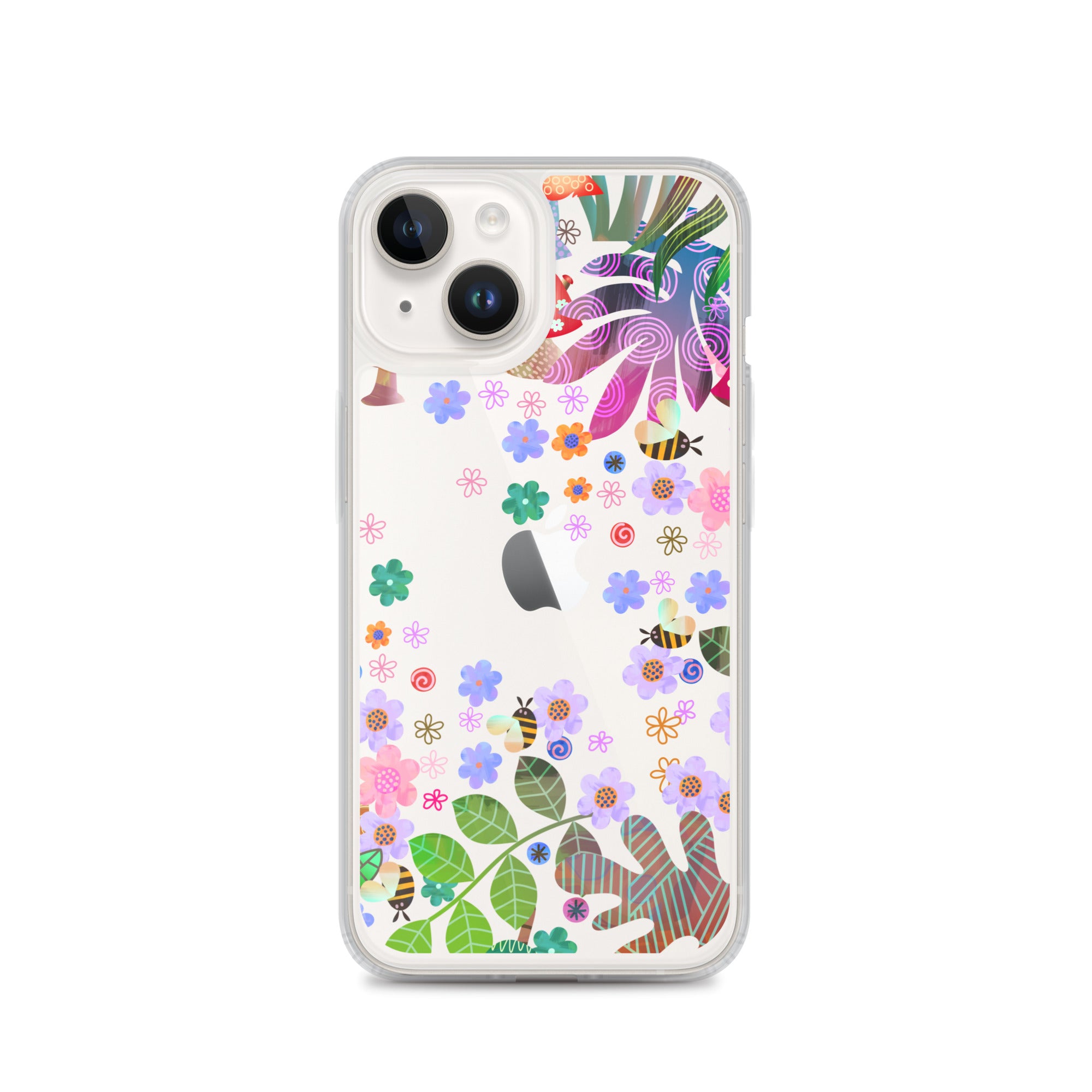 Clear Case for iPhone®- Enchanted Forest Design V