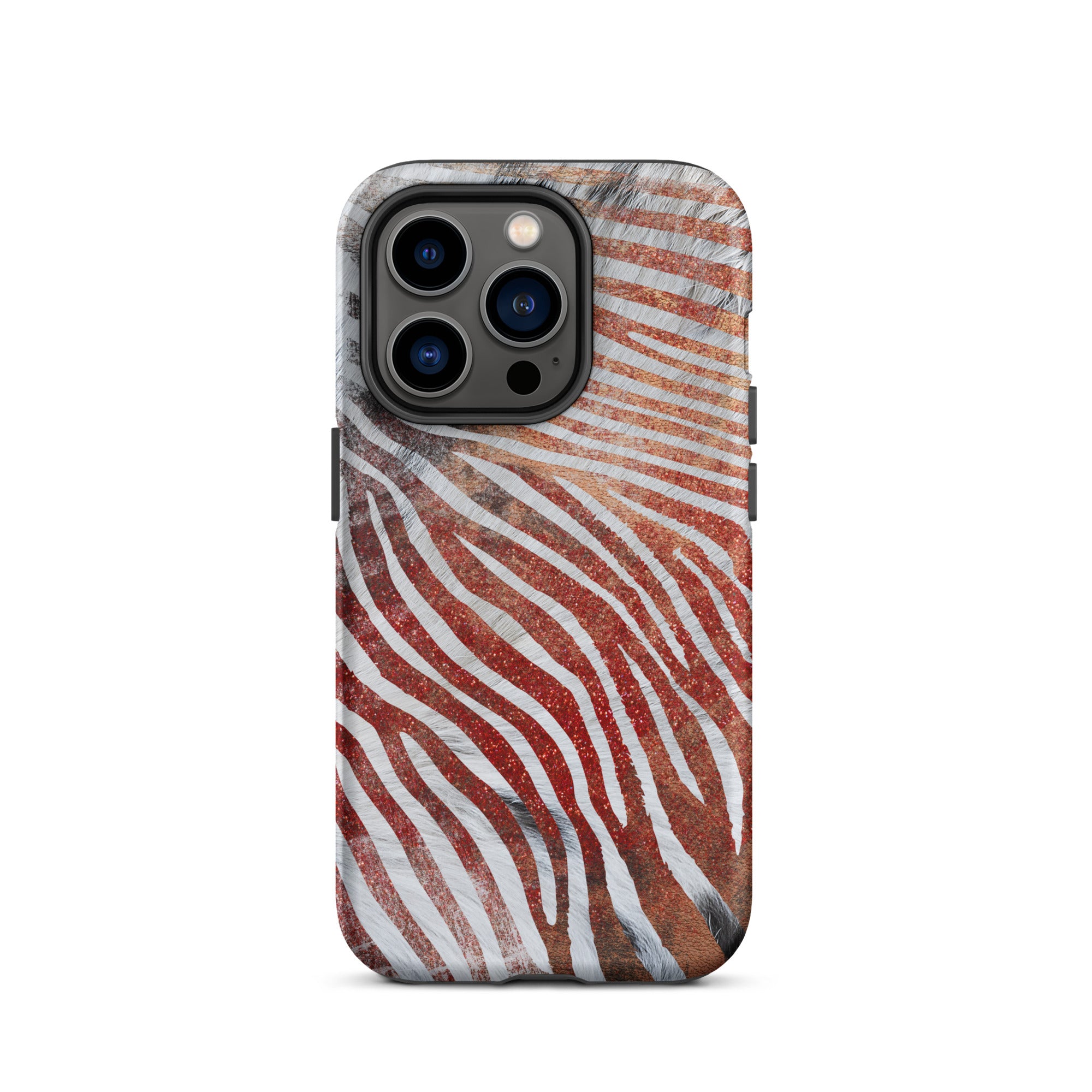 Tough Case for iPhone®- Safari Animal Print Design V