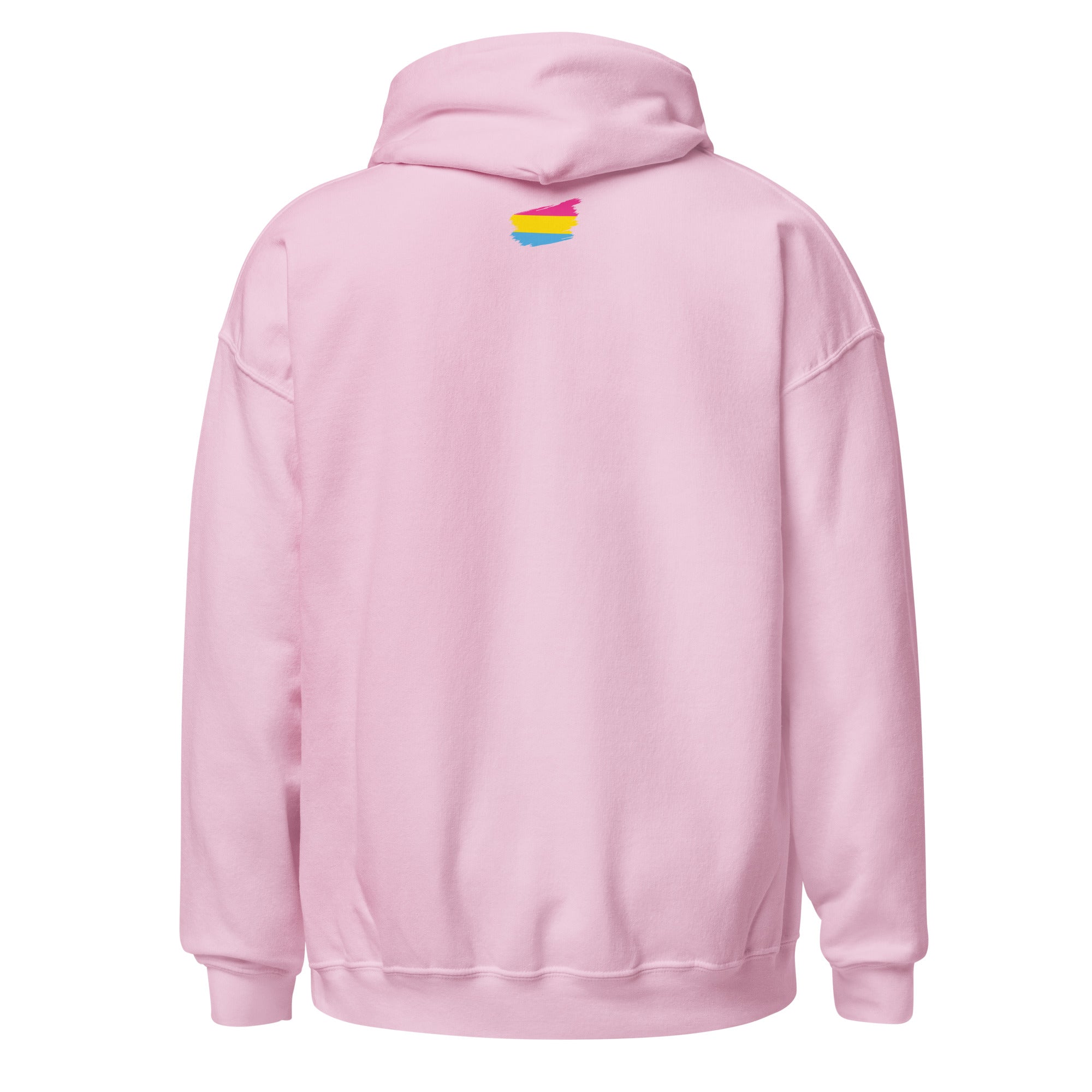 Unisex Hoodie-Pansexual Grunge Flag